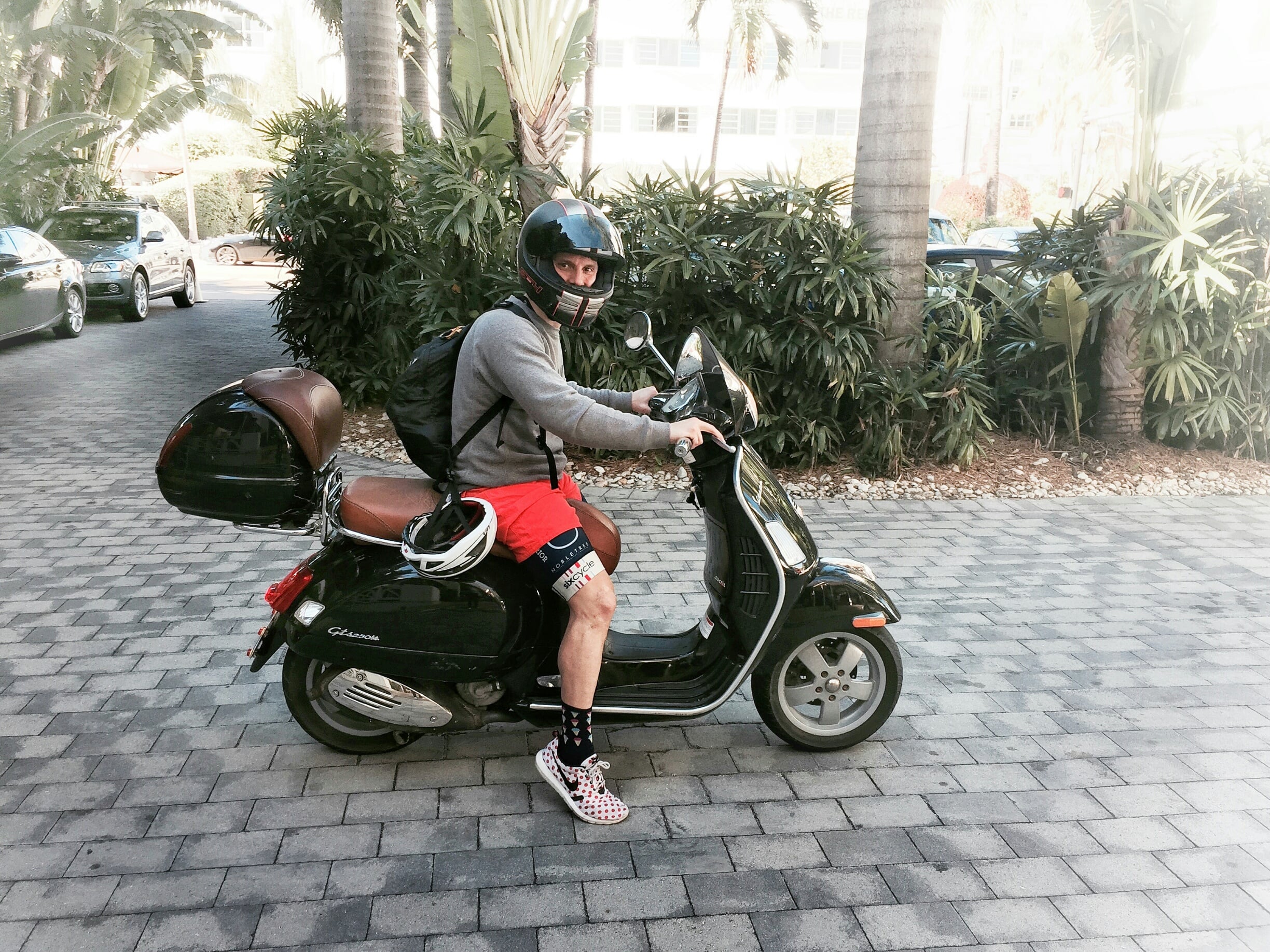 Where else can you go mountain biking on a scooter?