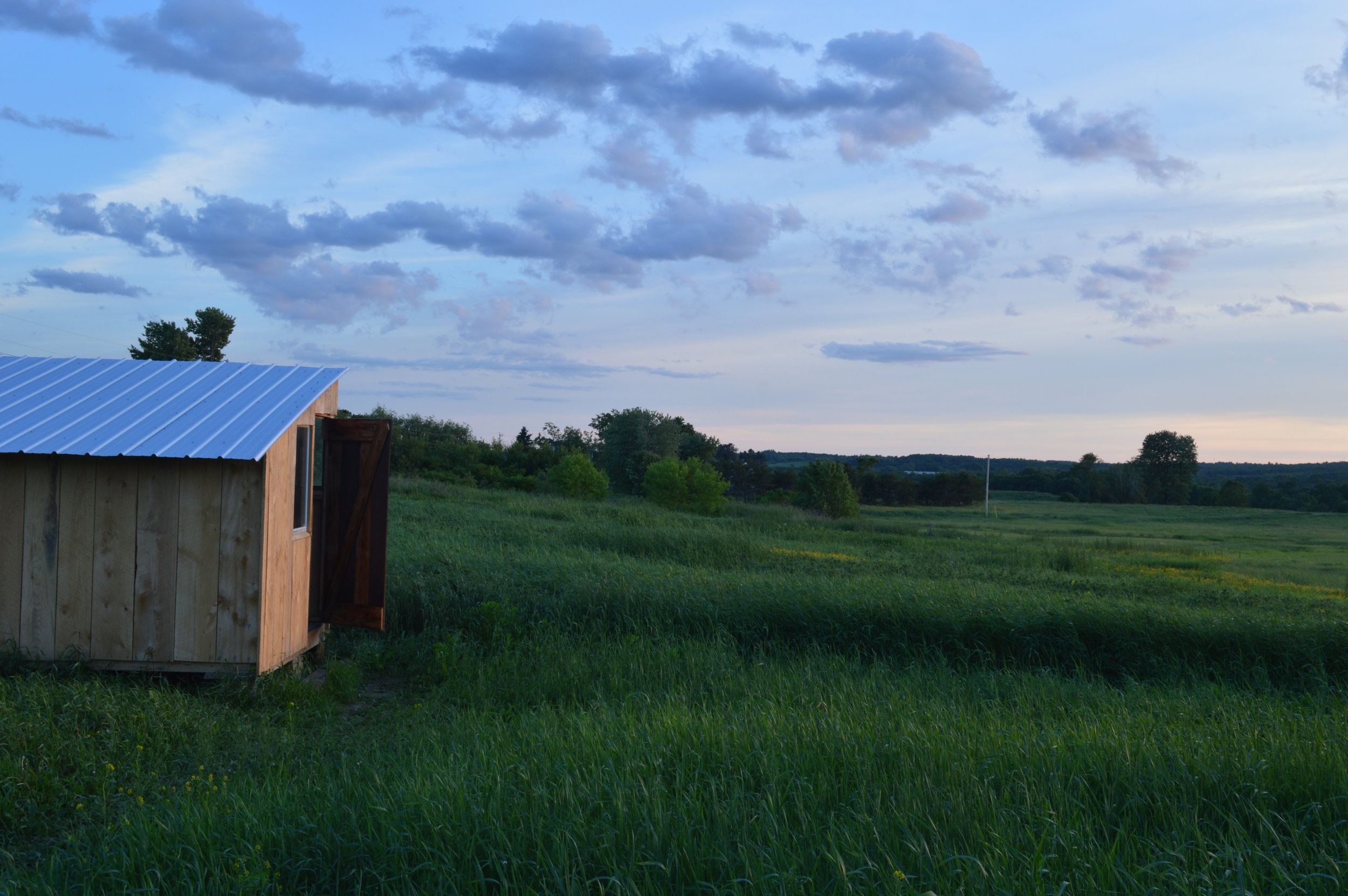 Homesteading practices have played a large role in the function of the land. We greatly value trying to work outside the monetary system in casual work trade and bartering arrangements in the flow of a gift economy.