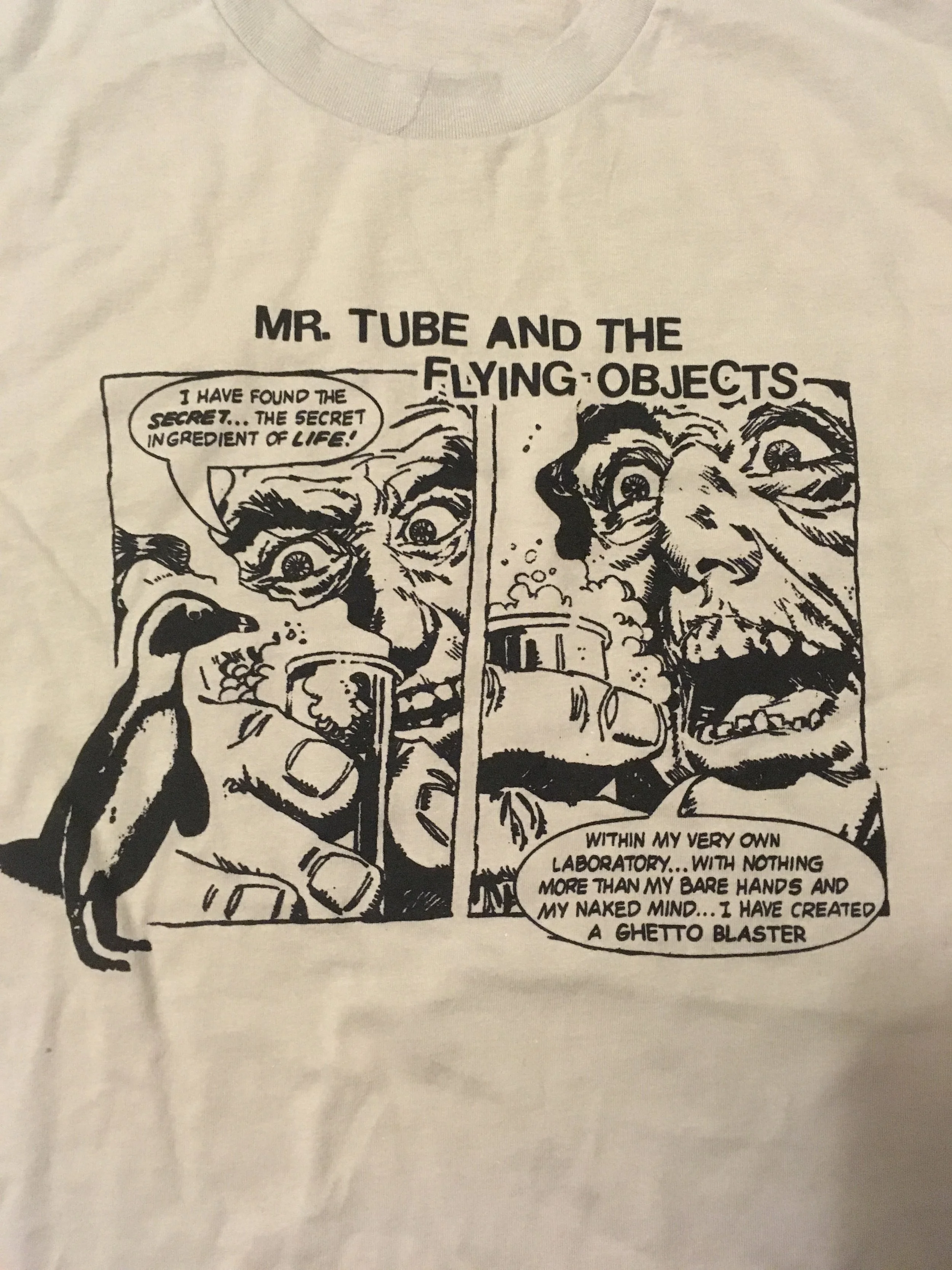 Mr. Tube and the Flying Objects, T-Shirt