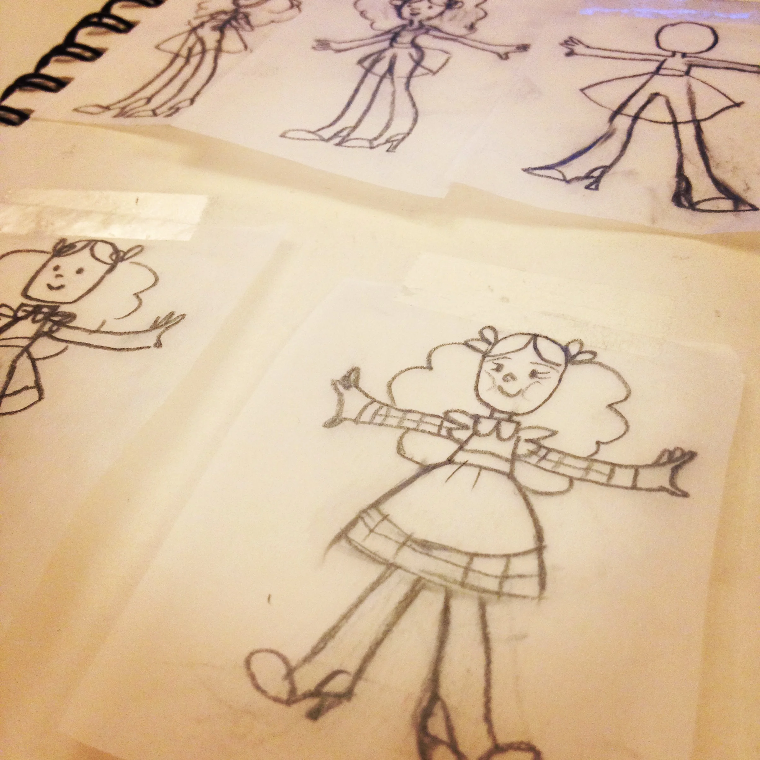 Use Tracing paper