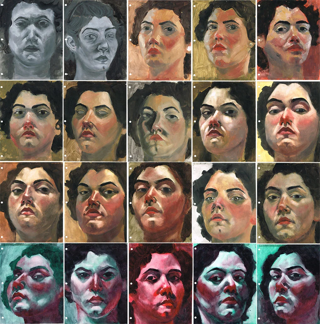 Draw/Paint Self-Portraits