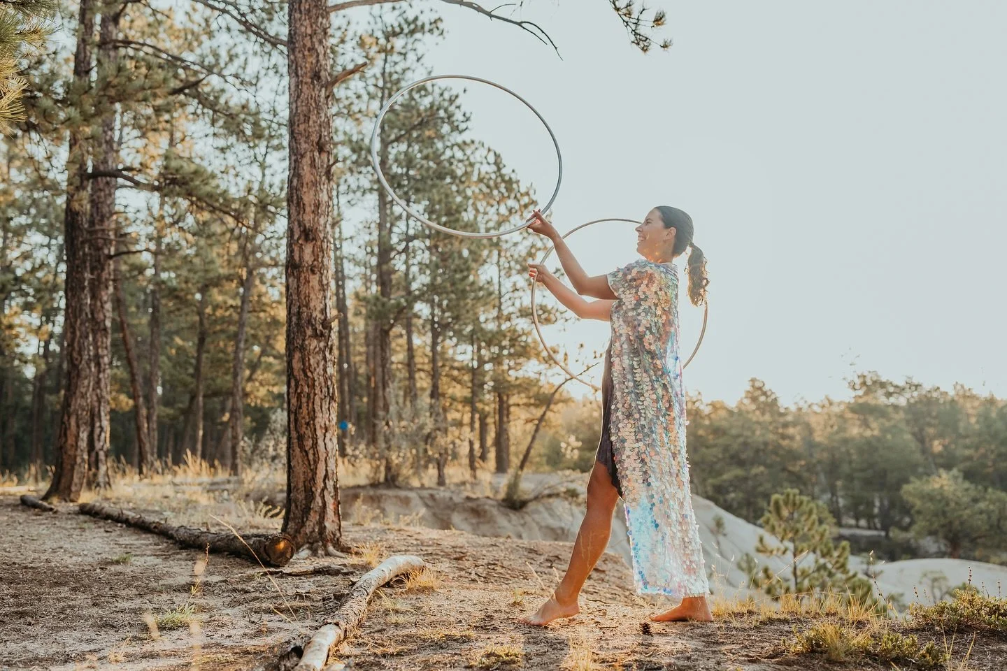HORIZONTAL ✨ Oh my goodness, @bailey.elle.photography you have done it again! I&rsquo;m so incredibly grateful for these incredible photos. You captured how I FEEL when I hoop, which is one of the hardest things a photographer can do. I&rsquo;m so gr