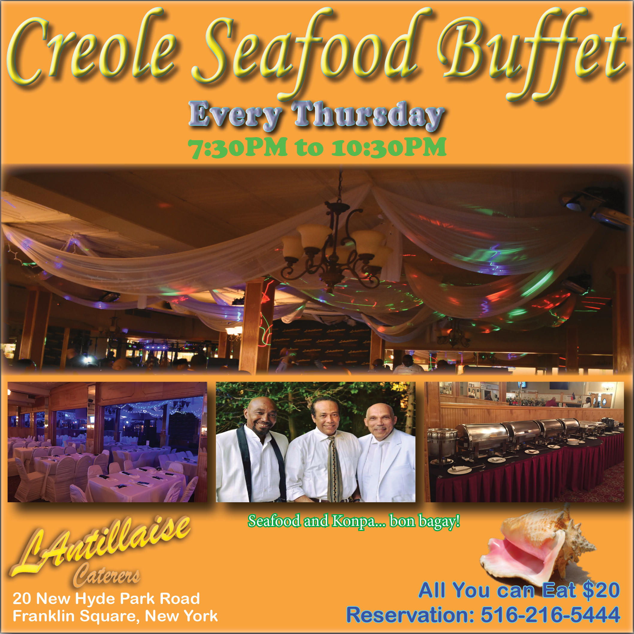 Seafood Buffet with UNIK