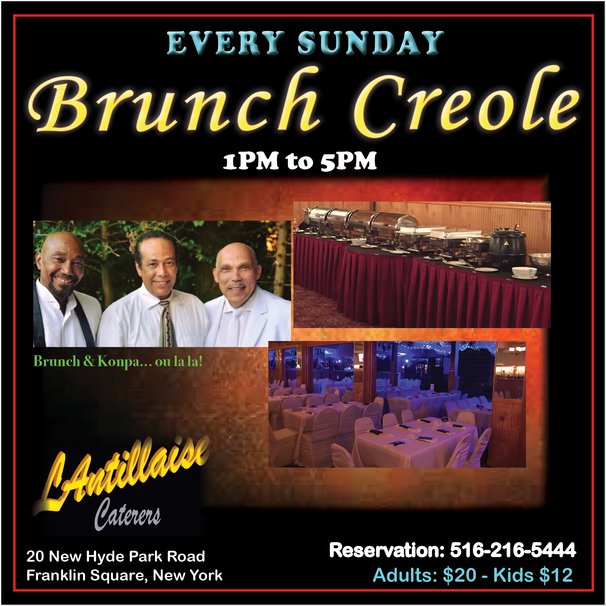 Brunch Creole with UNIK