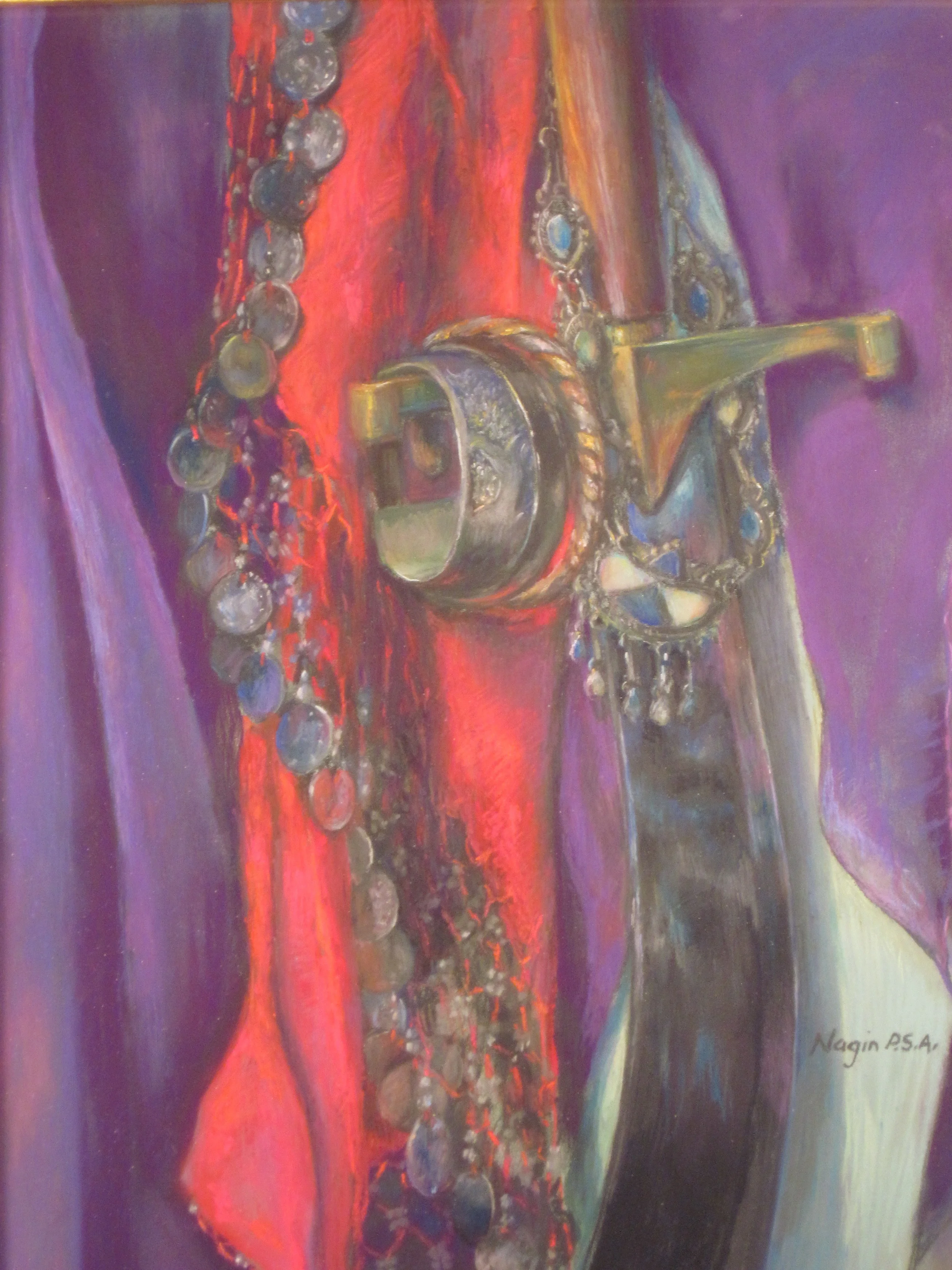 Bellydancer's Still Life 14"x11"