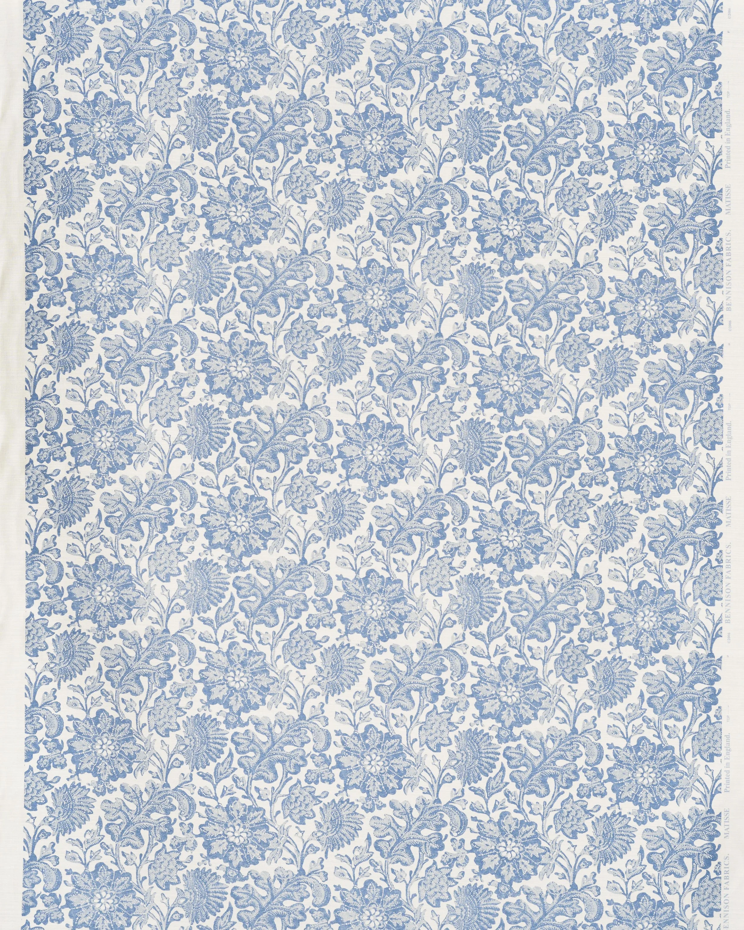Matisse - Bright Blue on Oyster