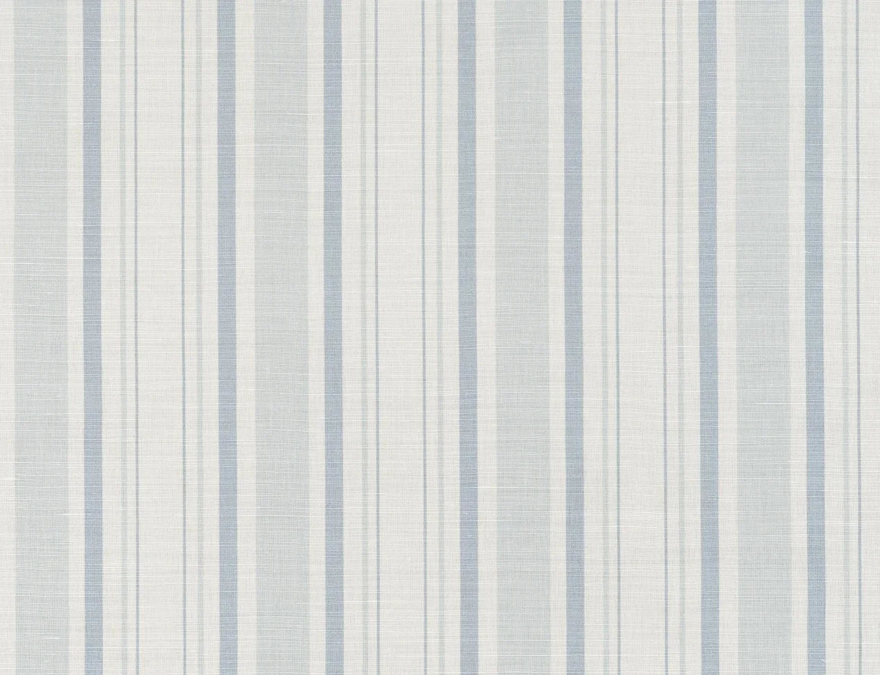 Plain Stripe - Pale Blue on Oyster