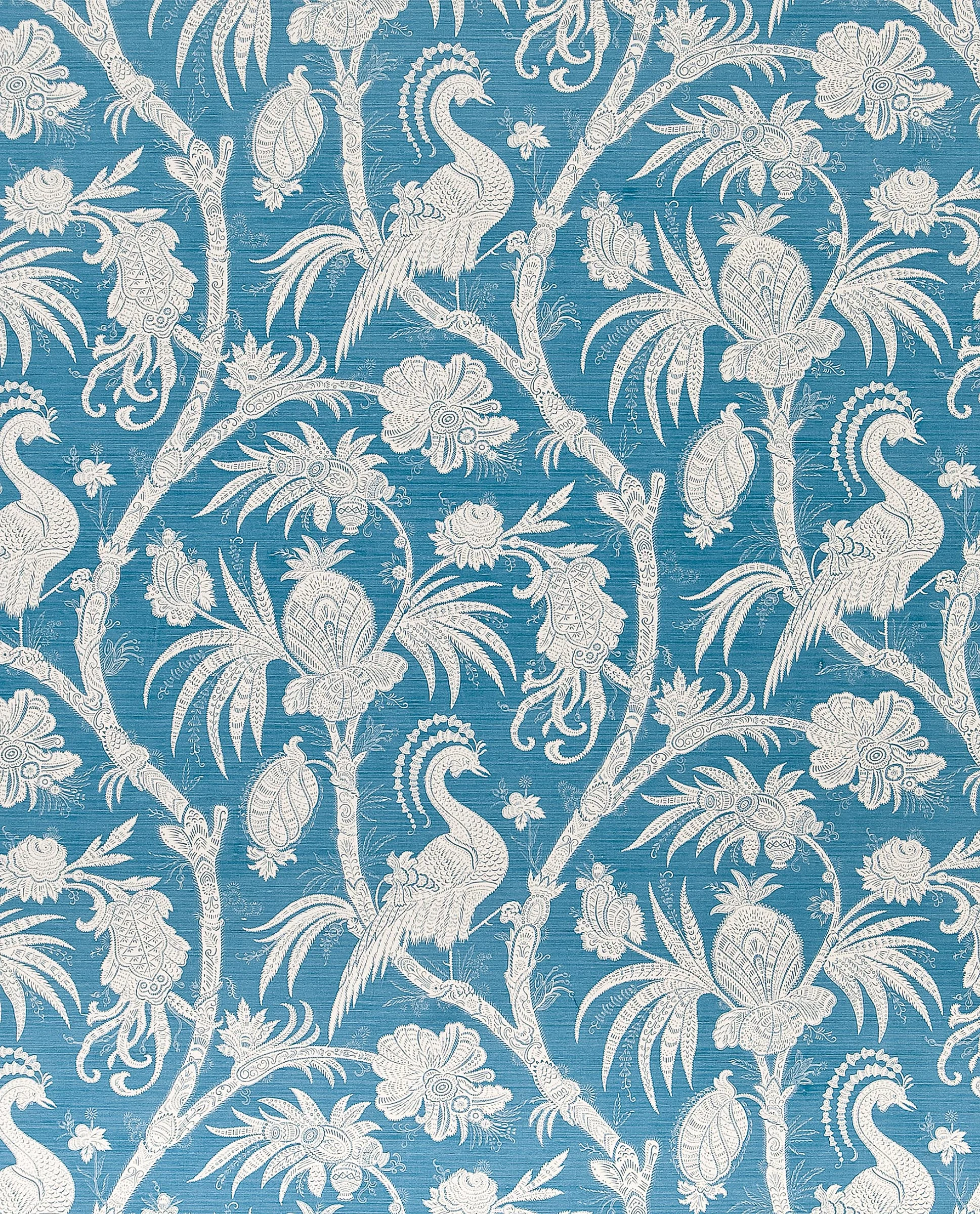 Reverse Phoenix - Mid Blue on Oyster