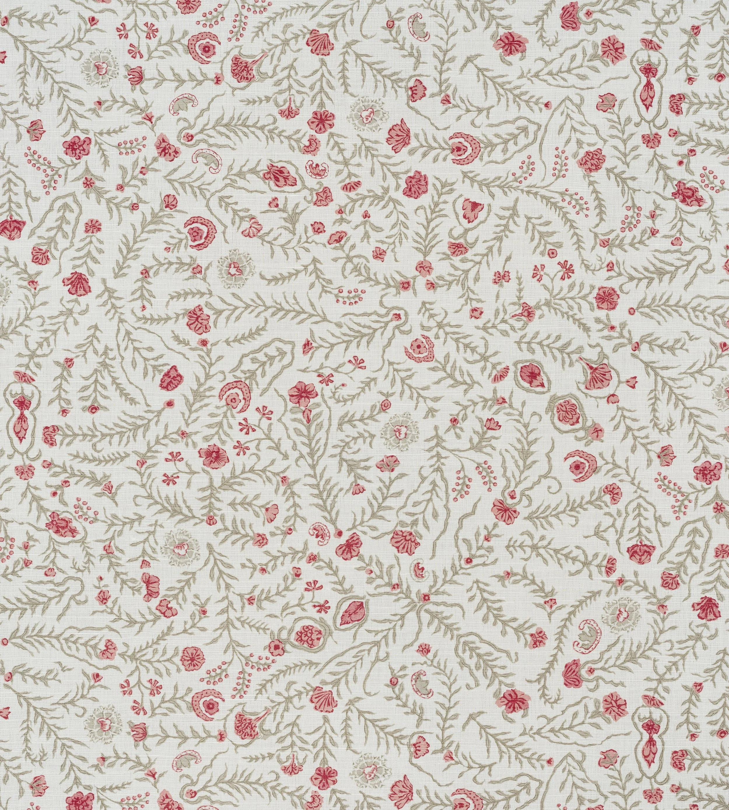 Cinnabar - Faded Pink Green on Oyster