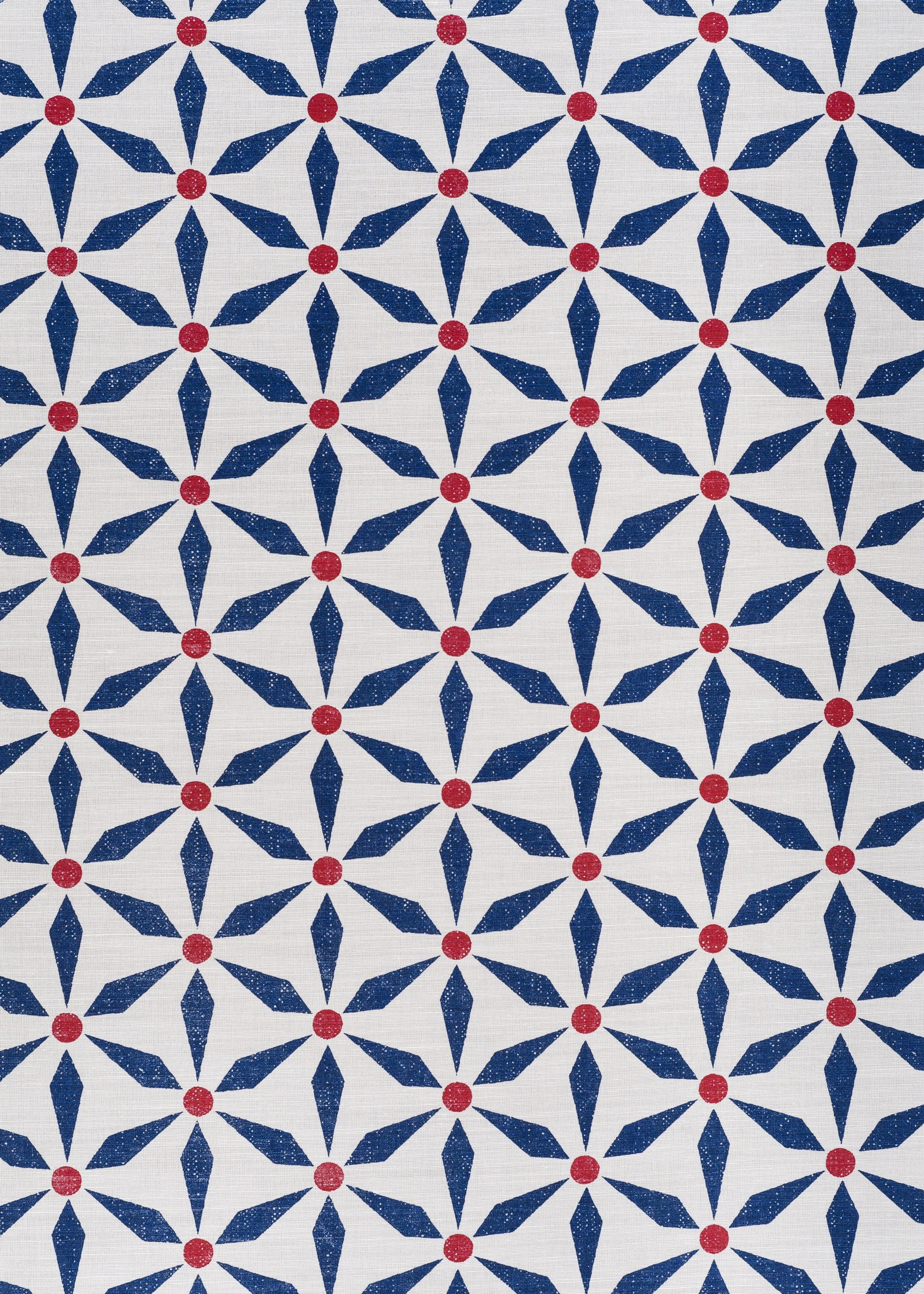 Great Morocco - Blue Red on Oyster
