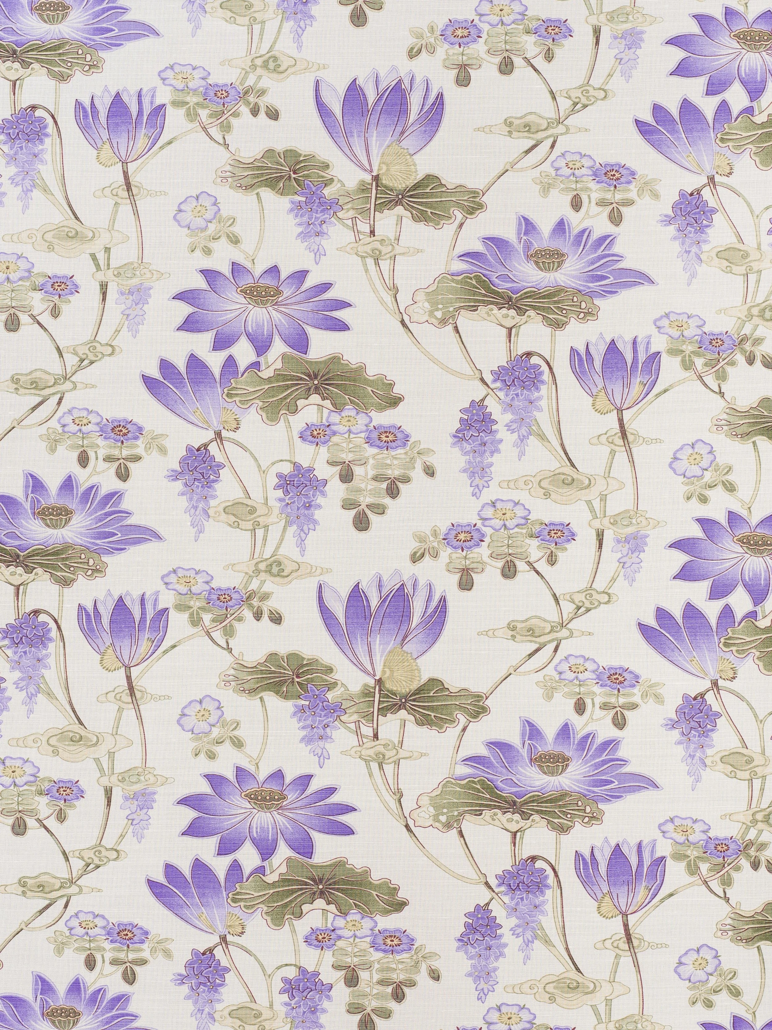 Lotus - Violet on Oyster