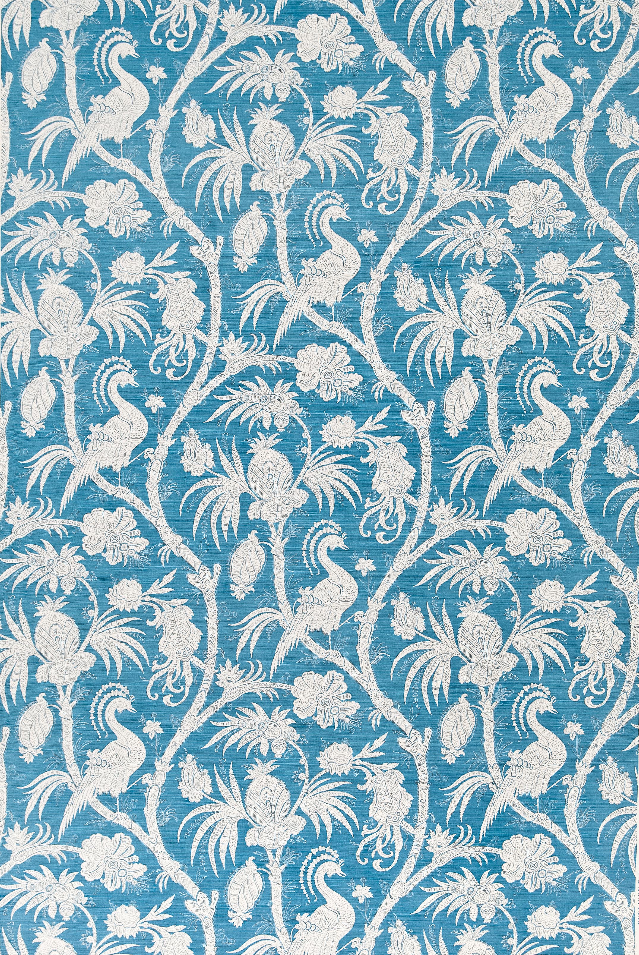 Reverse Phoenix - Mid Blue on Oyster