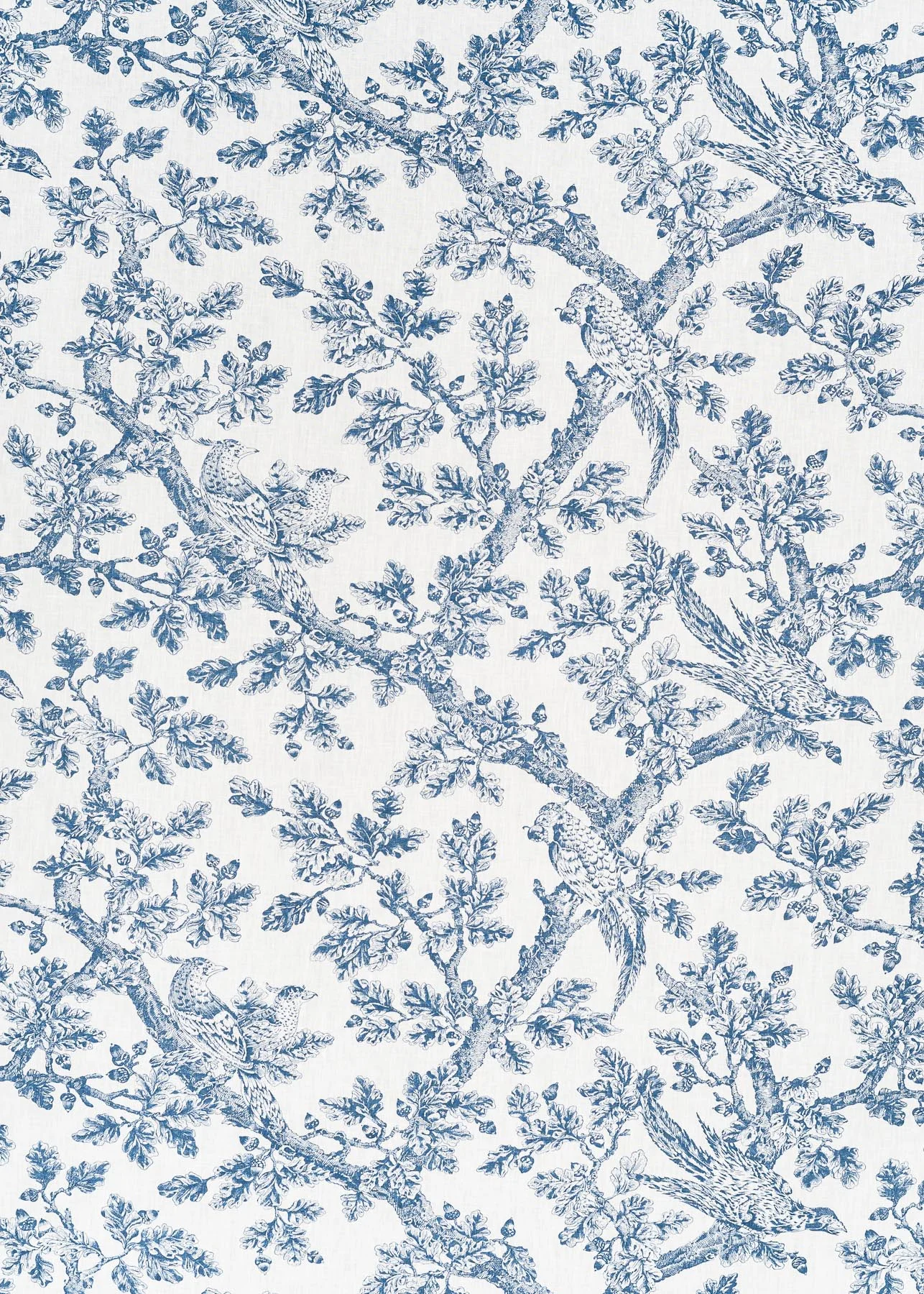 September - Light Indigo on Oyster