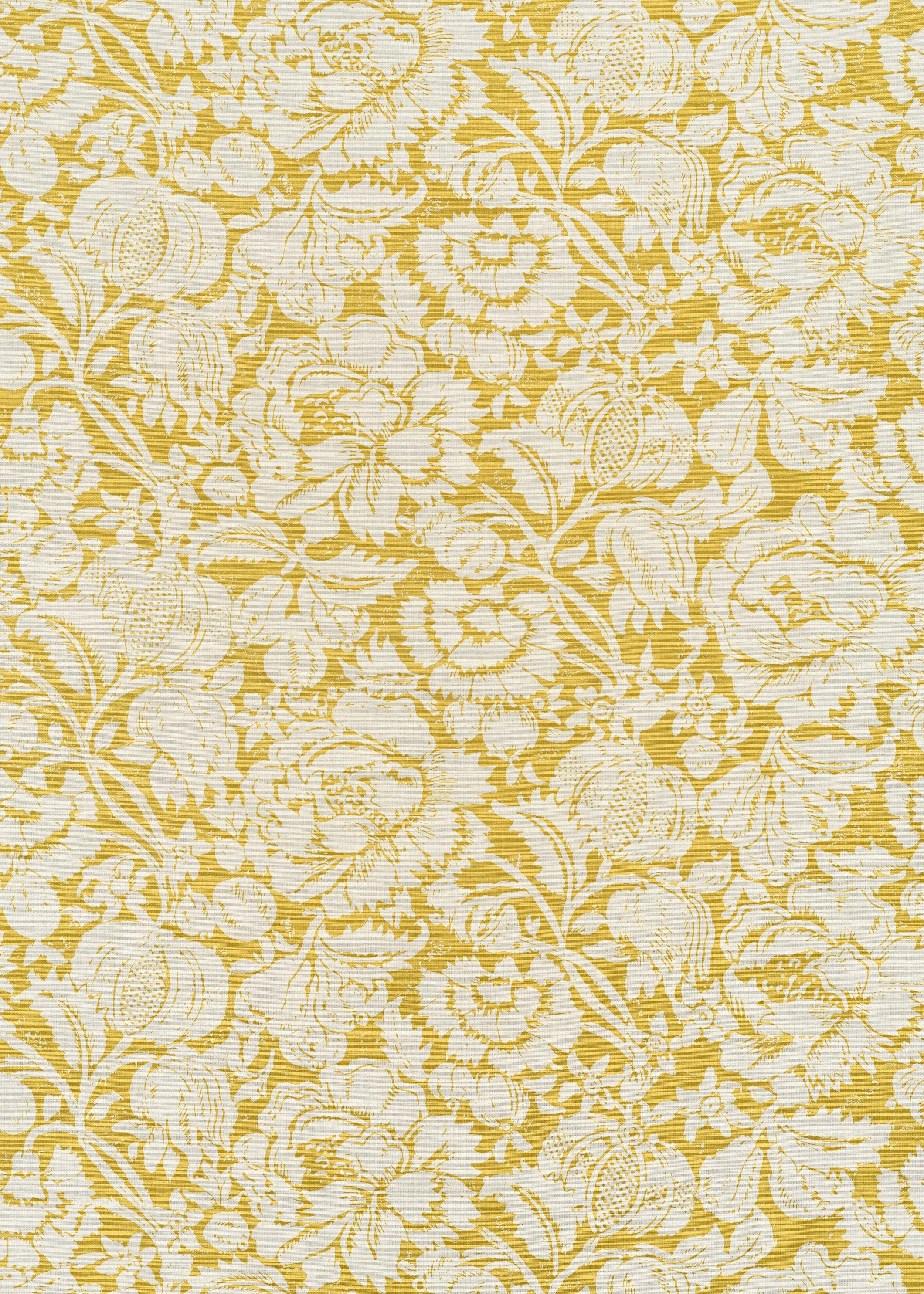 New Floral Negative- Straw on Oyster