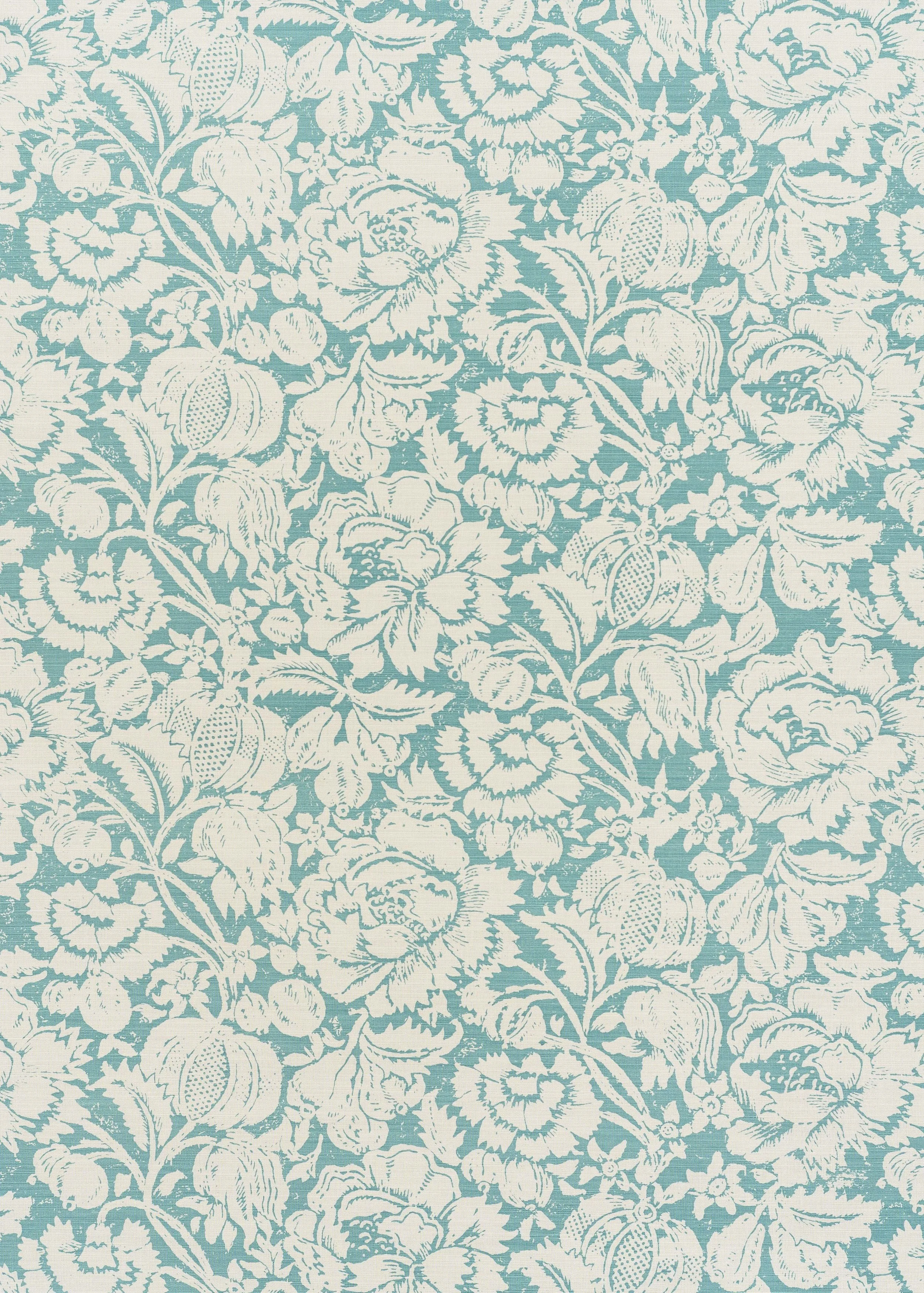 New Floral Negative- Jade on Oyster