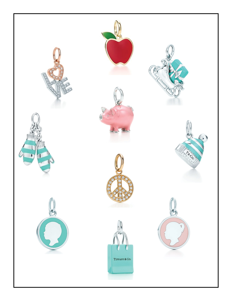 tiffany charms
