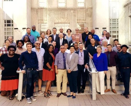 Houston LGBT Advisory Board. Picture provided by Maximo Cortez.