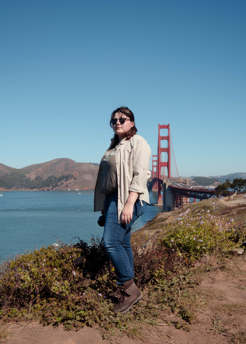 Victoria Ramos at Golden Gate.