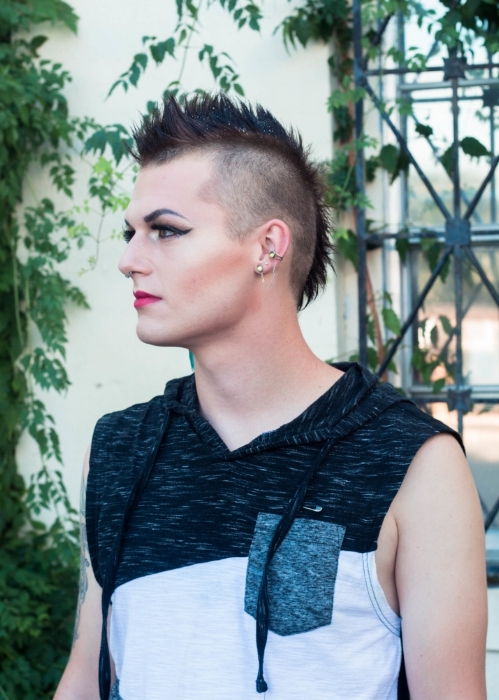Nix Nova, photographed around downtown San Marcos Texas. 
