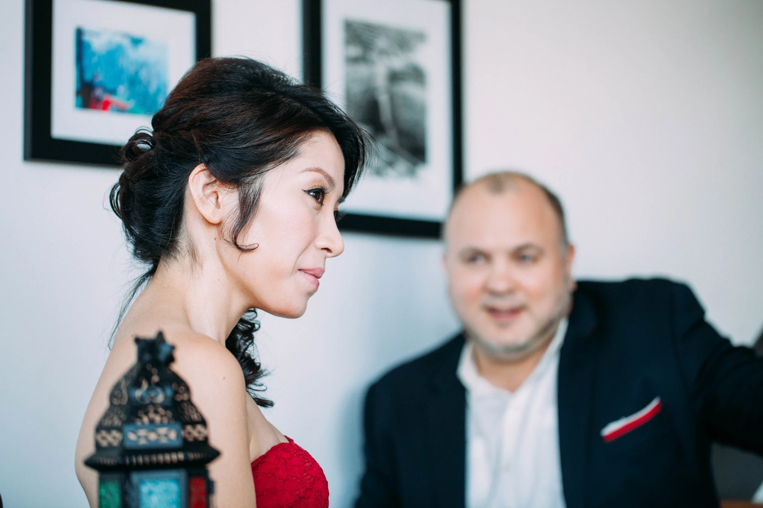 indoor engagement photography