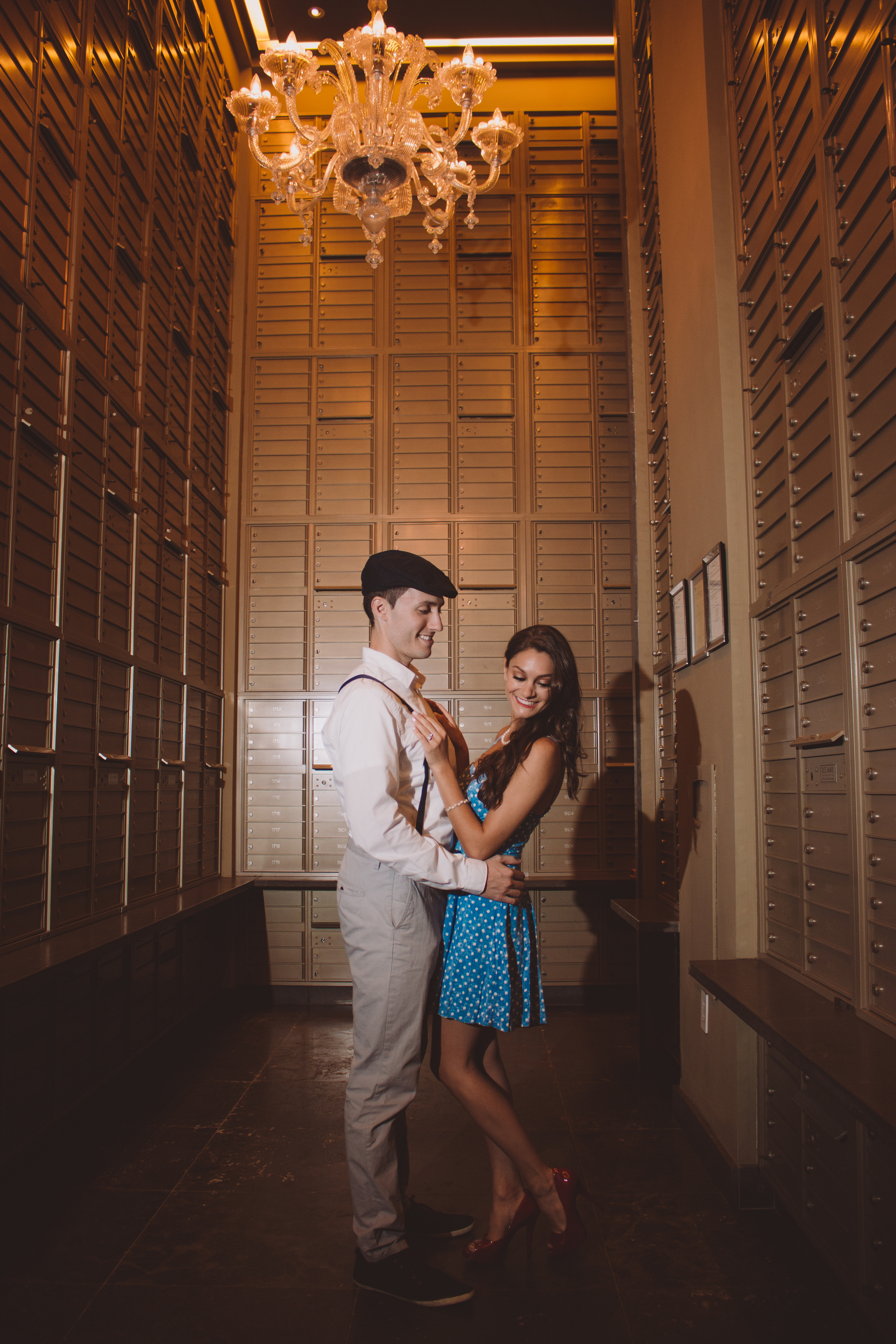 vintage gold room styled shoot