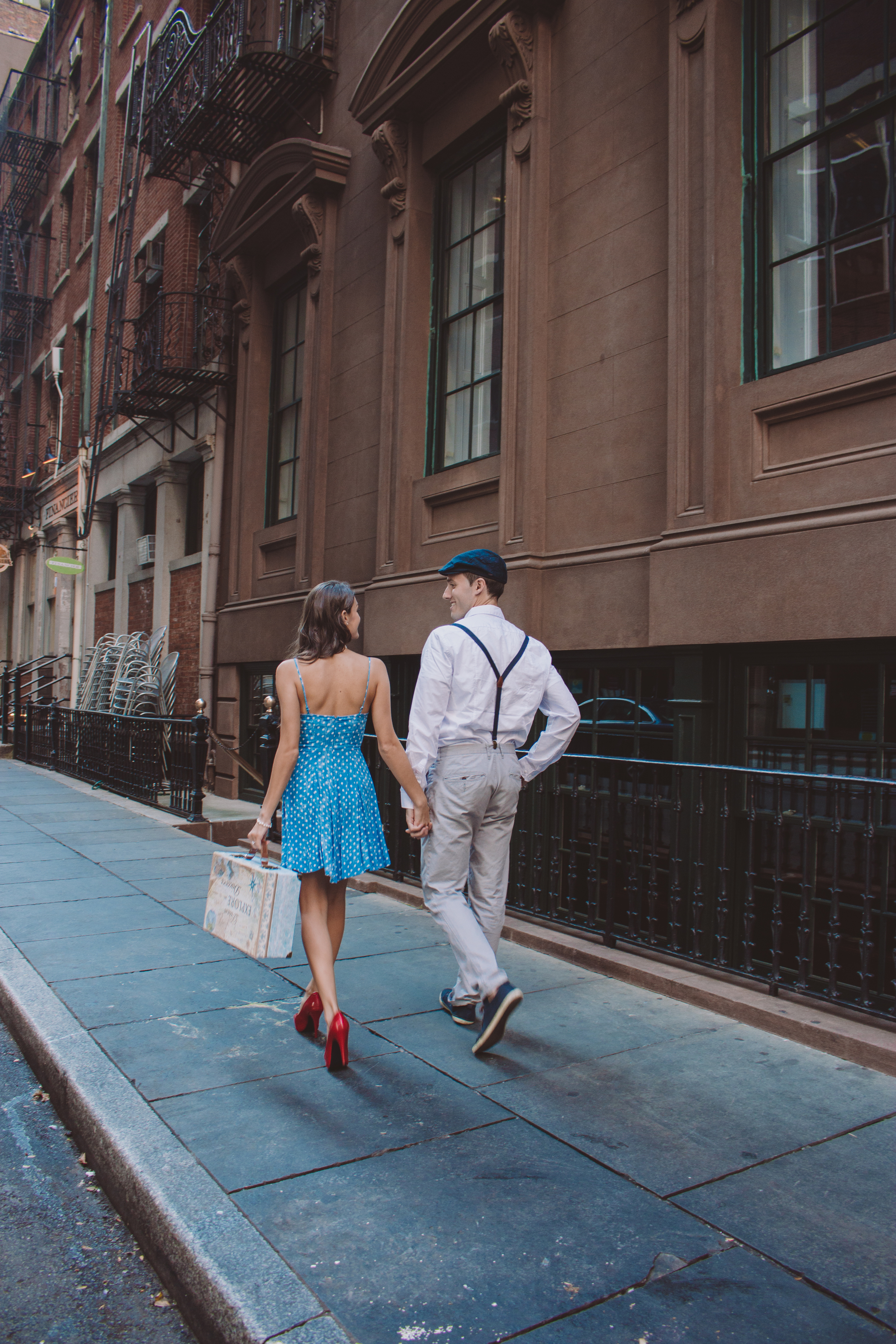 nyc vintage style lifestyle photo session