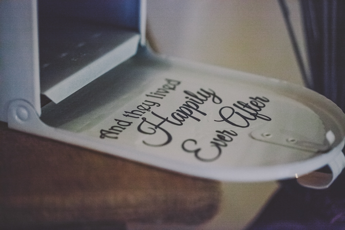 happily ever after wedding prop