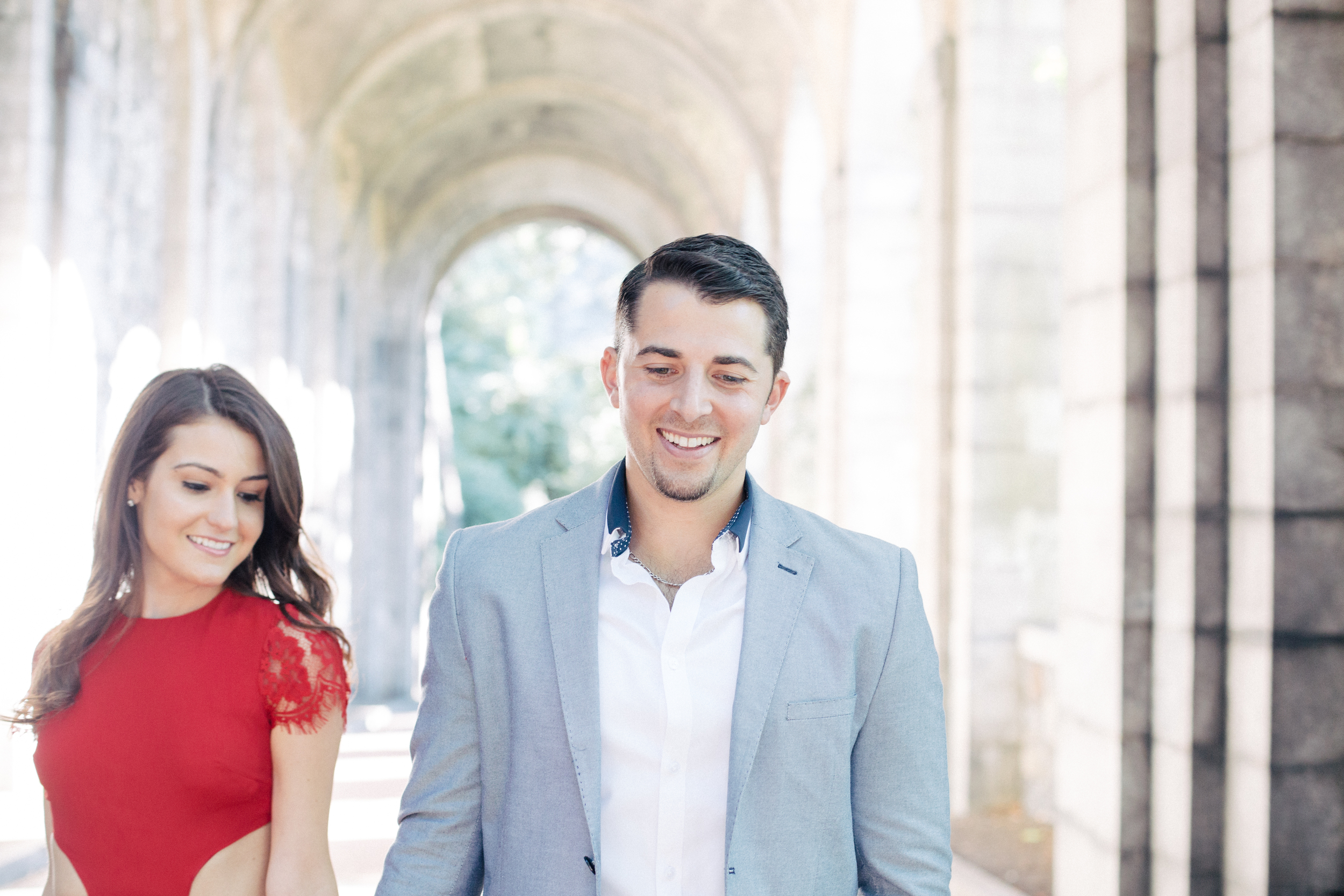 cute unique engagement photography poses