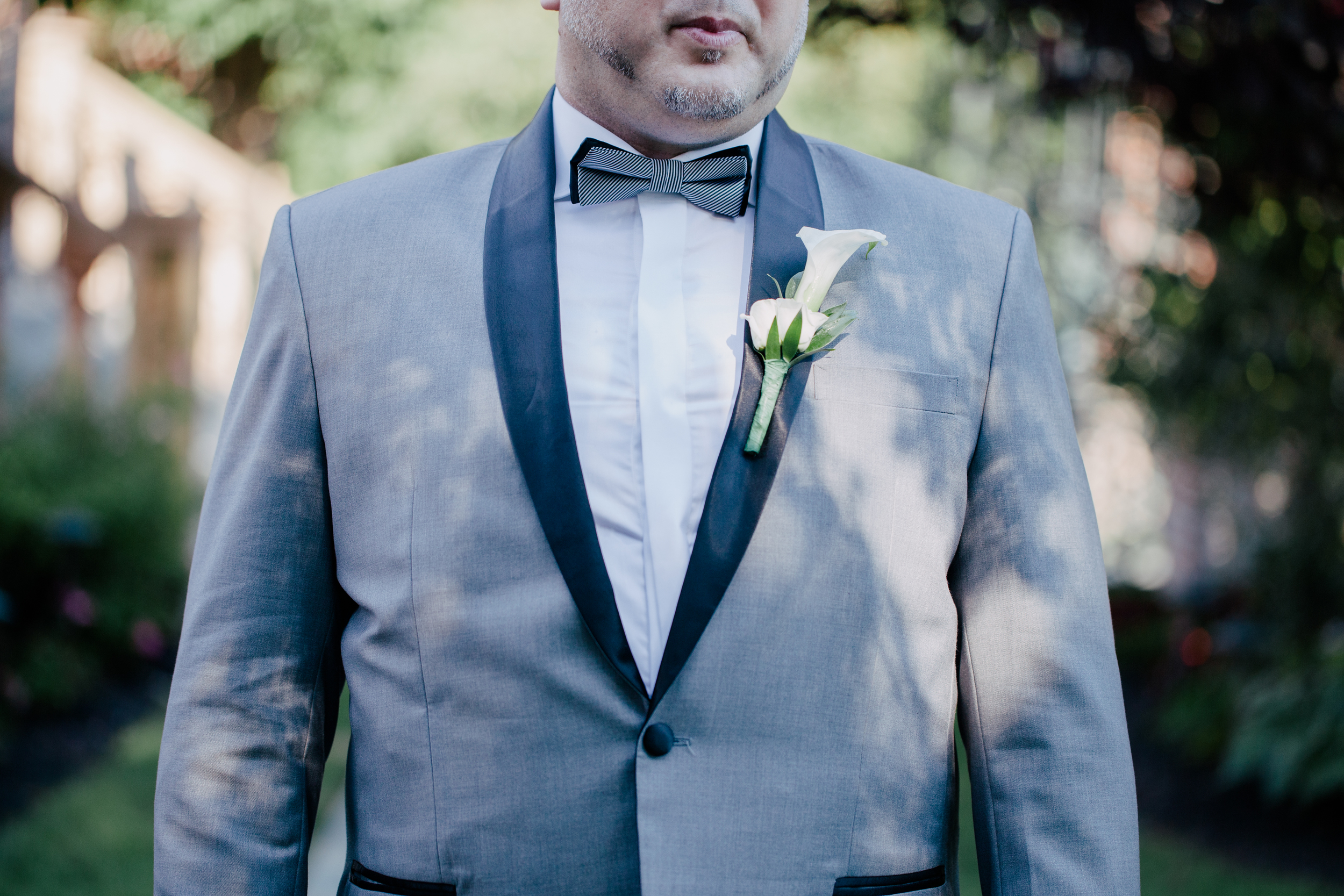 blue suite for wedding