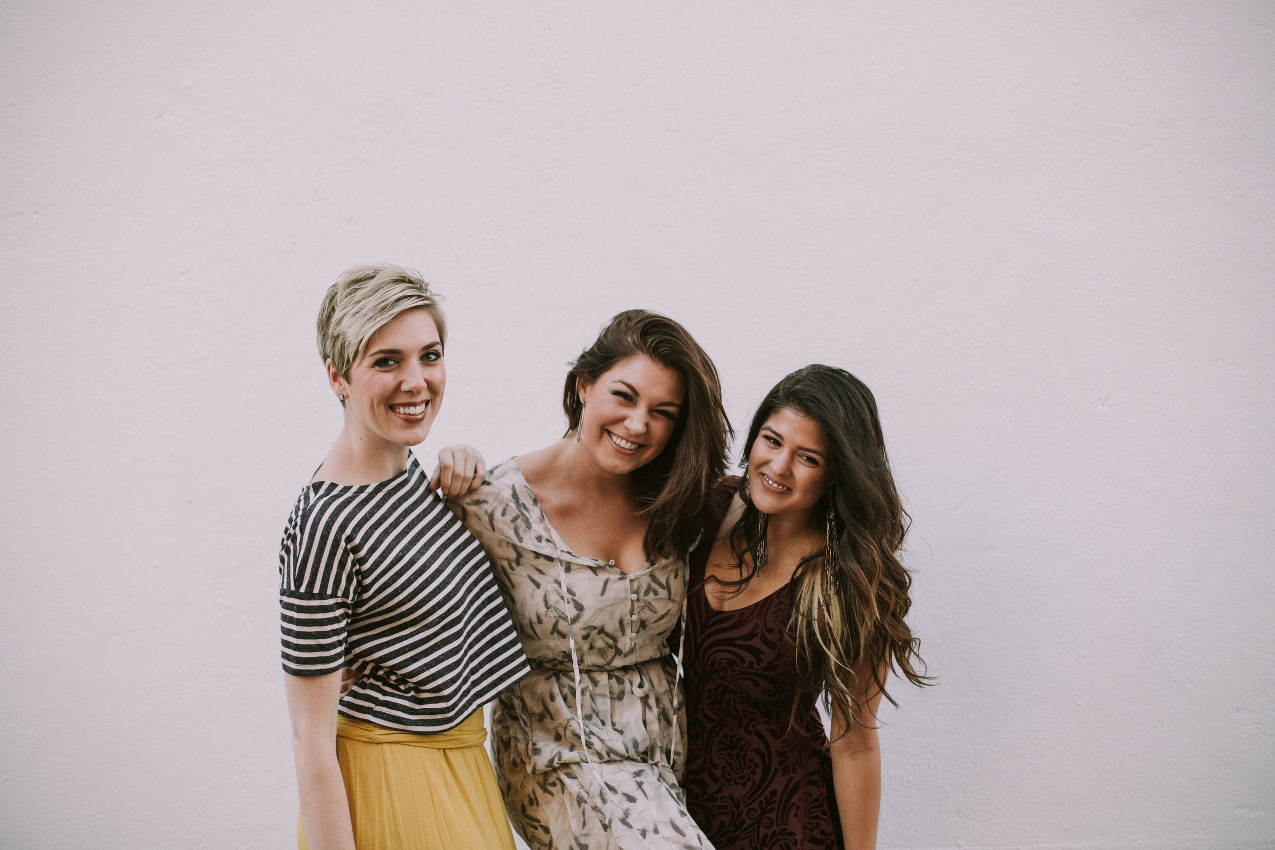 NYC Former Pageant girls smiling for camera