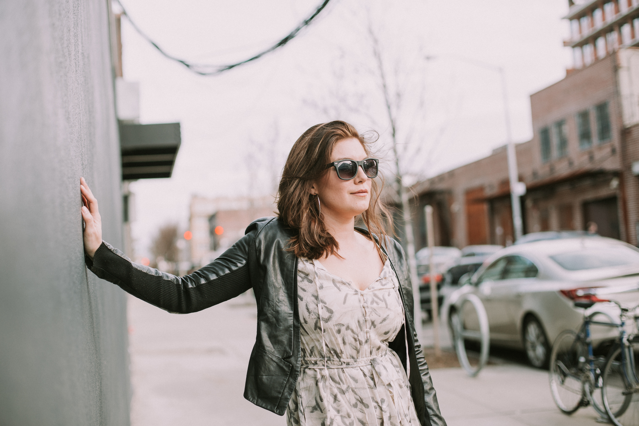 Mallory Hagan modeling in Brooklyn NYC