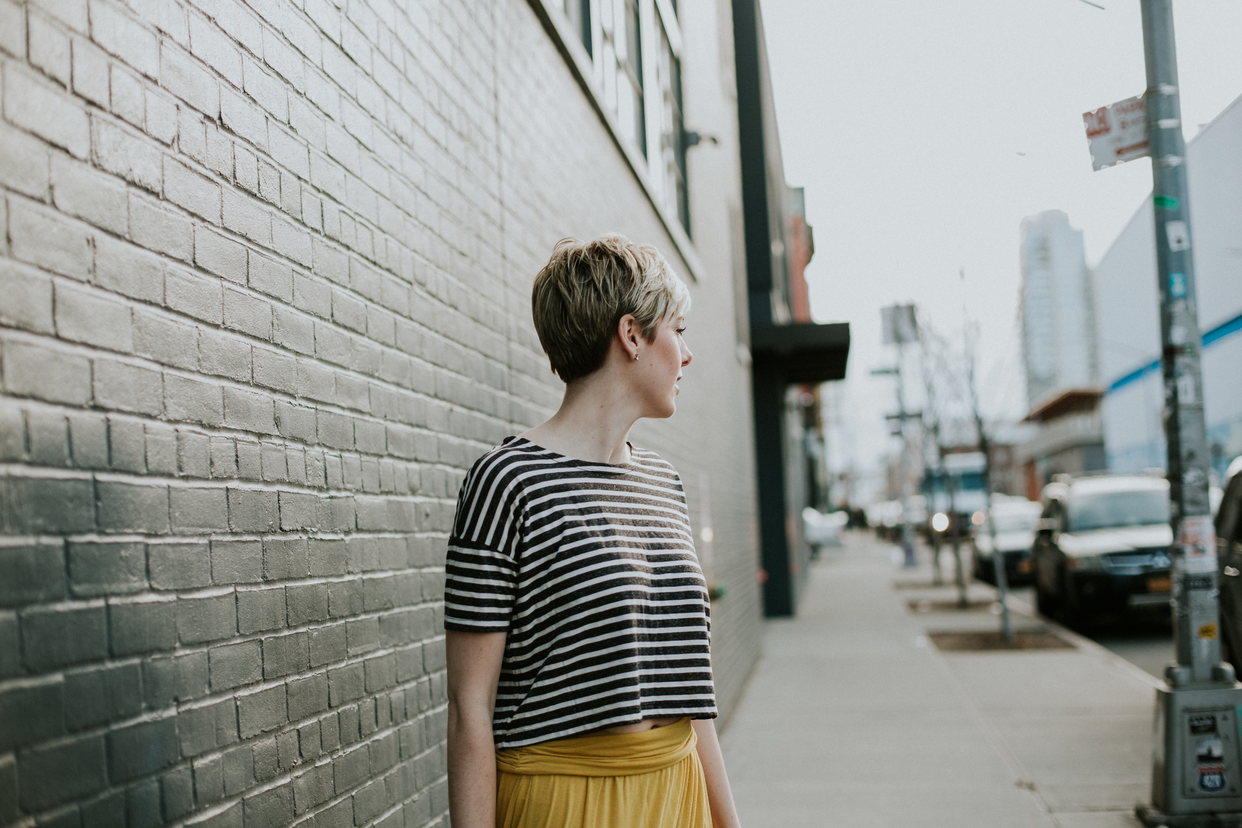 street shot of Claire Buff 2016