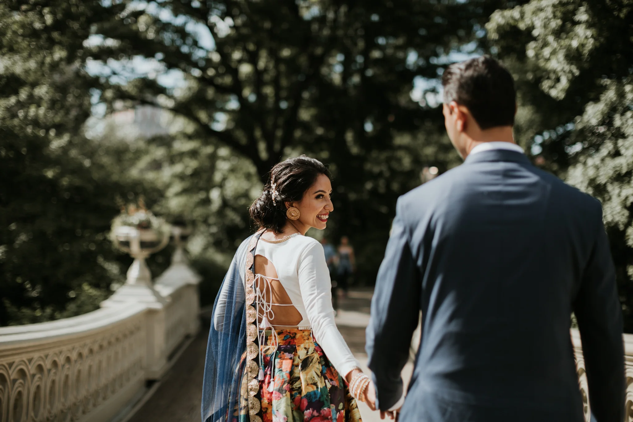 Priyank + Shelly // New York City Indian Engagement Shoot