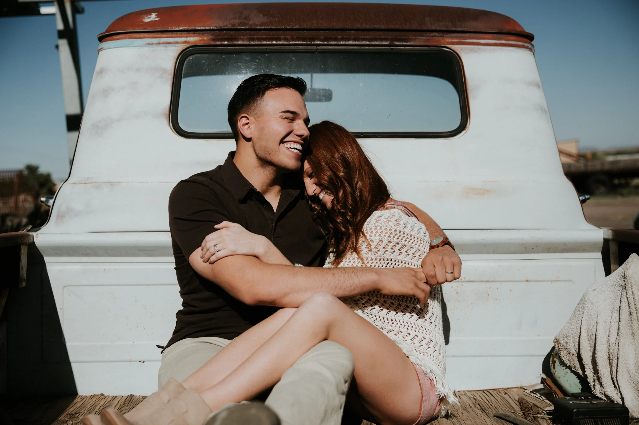 Jessica + Andrew // Couples Shoot in Marfa Texas