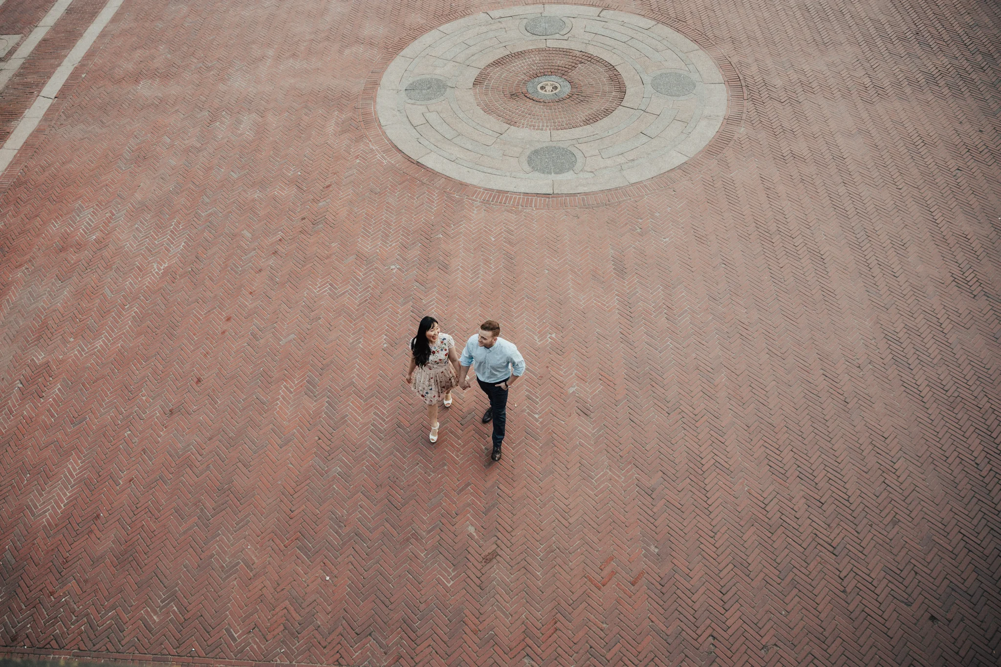 Takako + Christopher // Shakespeare Garden Engagement Session