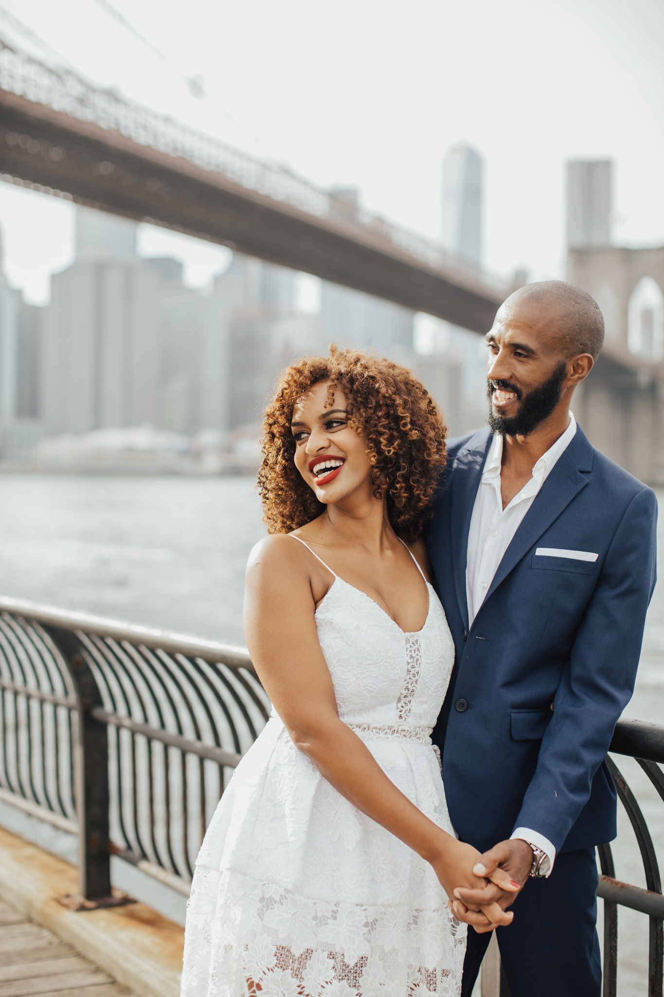 Ester + Solomon Dumbo Engagement — Forever Photography | Creative NYC ...