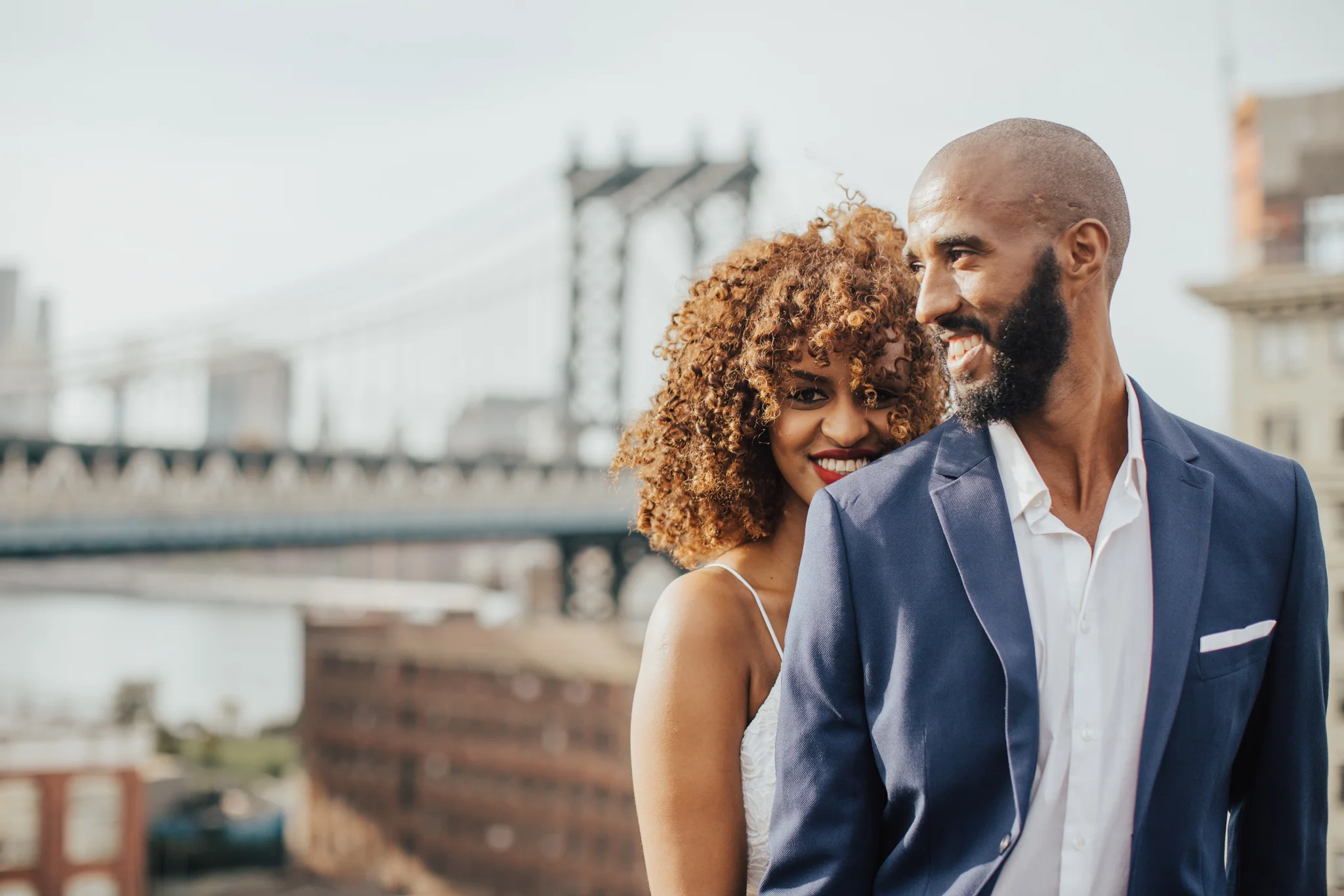 moody engagement photos