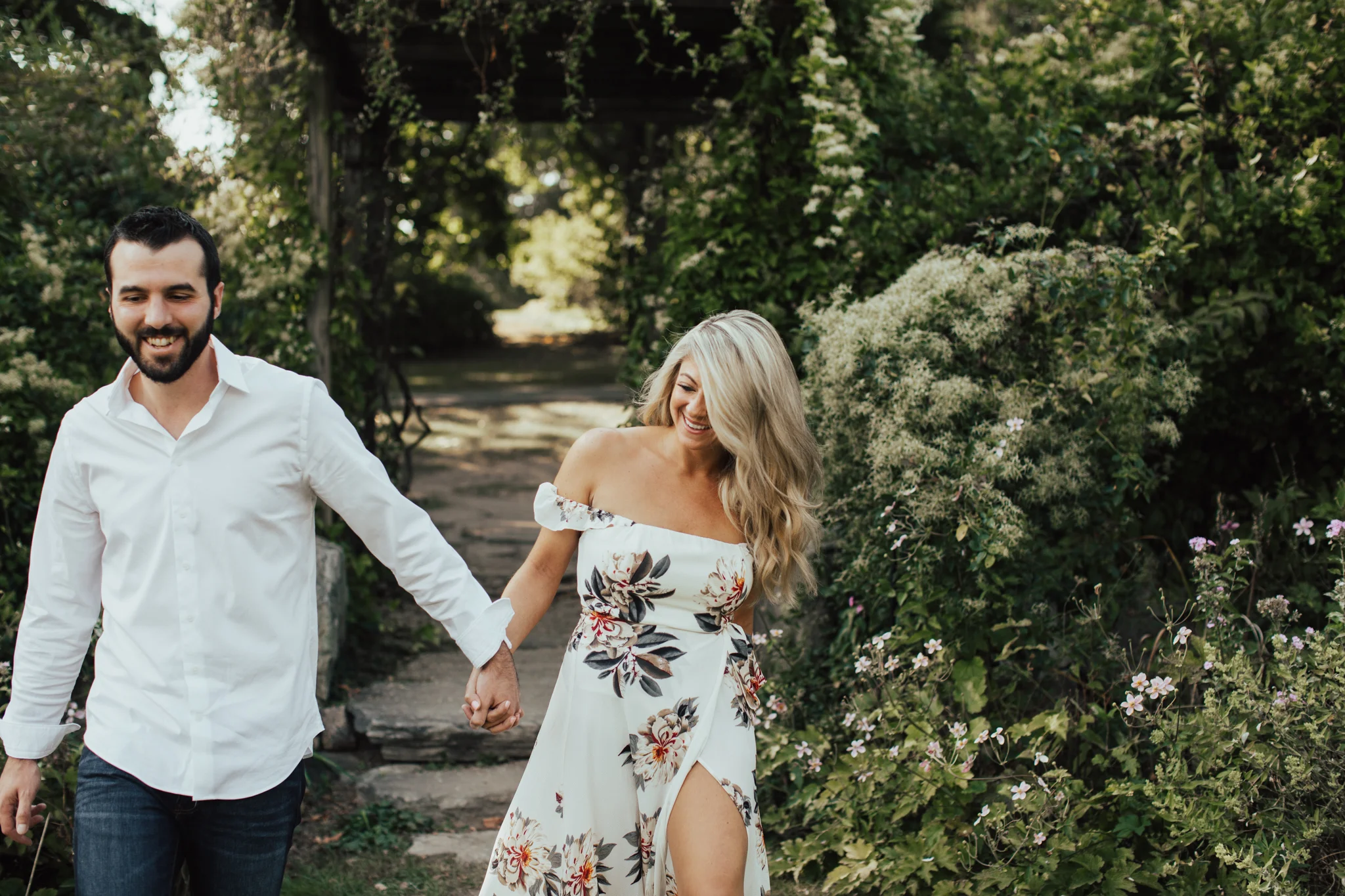 skylands manor engagement photography