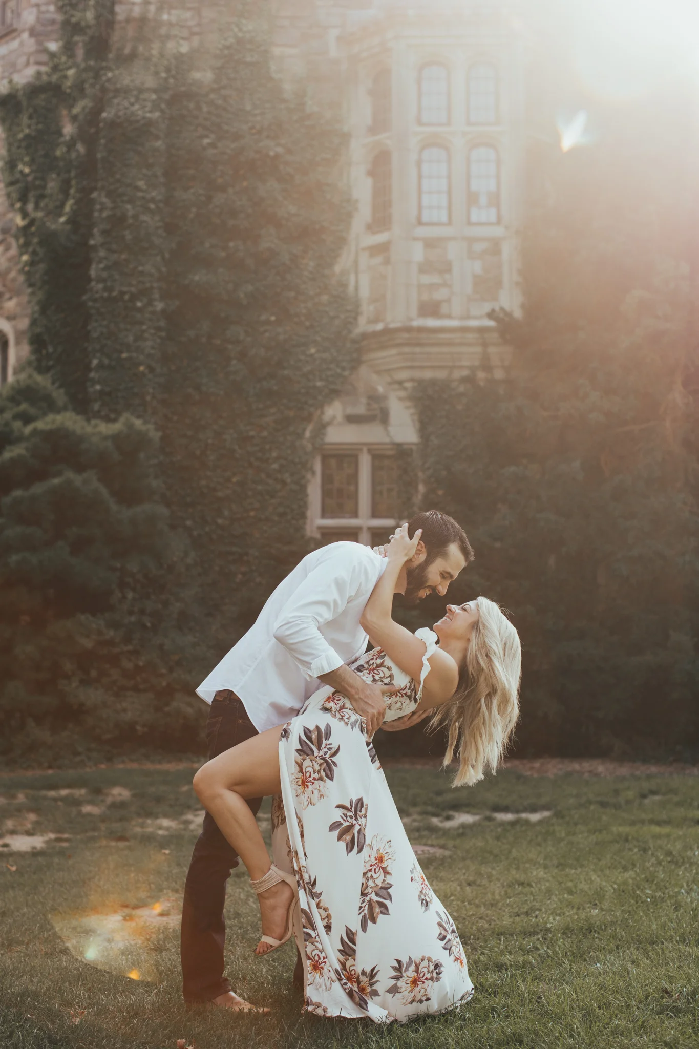 romantic engagement photos new jersey