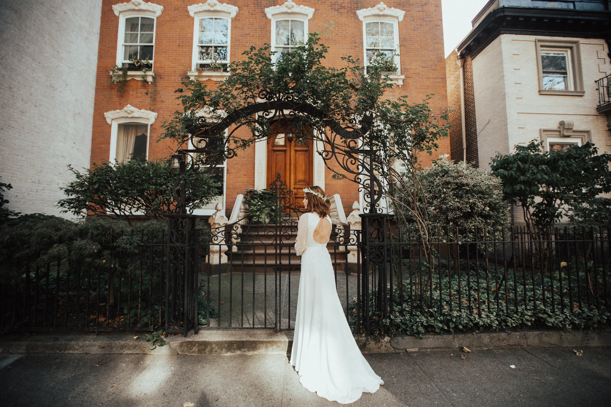 marina semone wedding dress