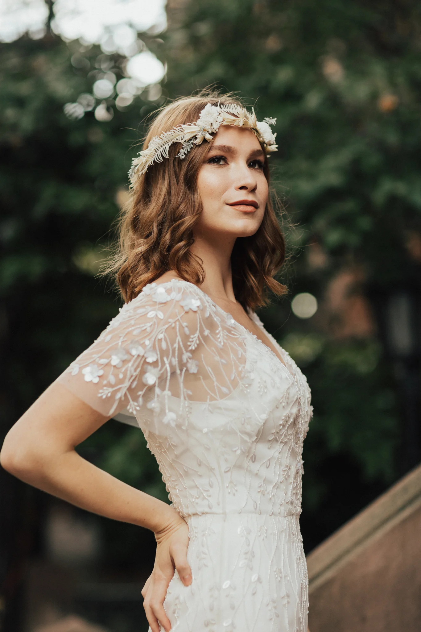 lace wedding dress
