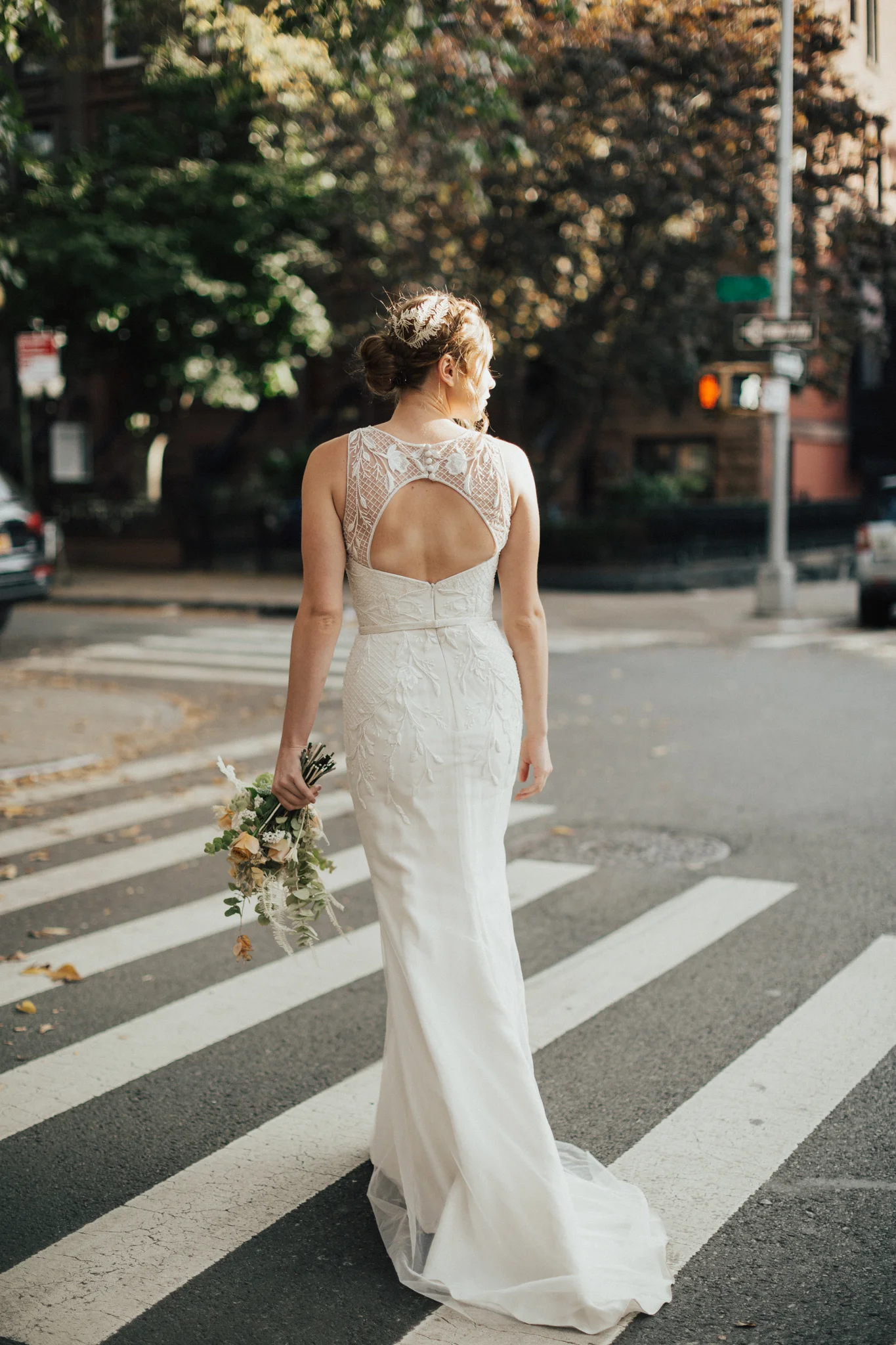 modern glamour nyc bride