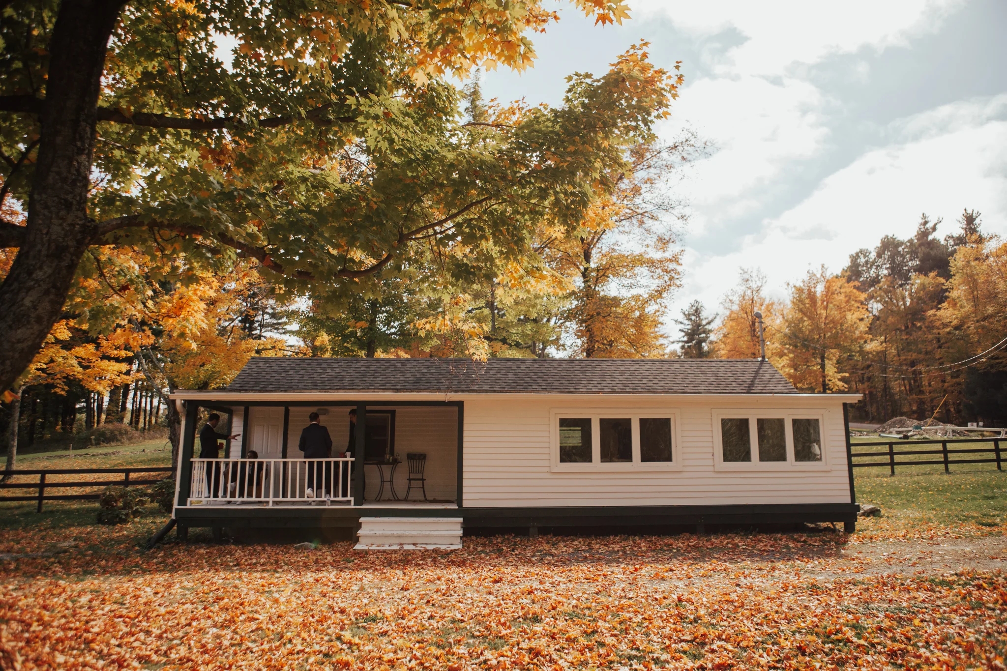 upstate wedding fall