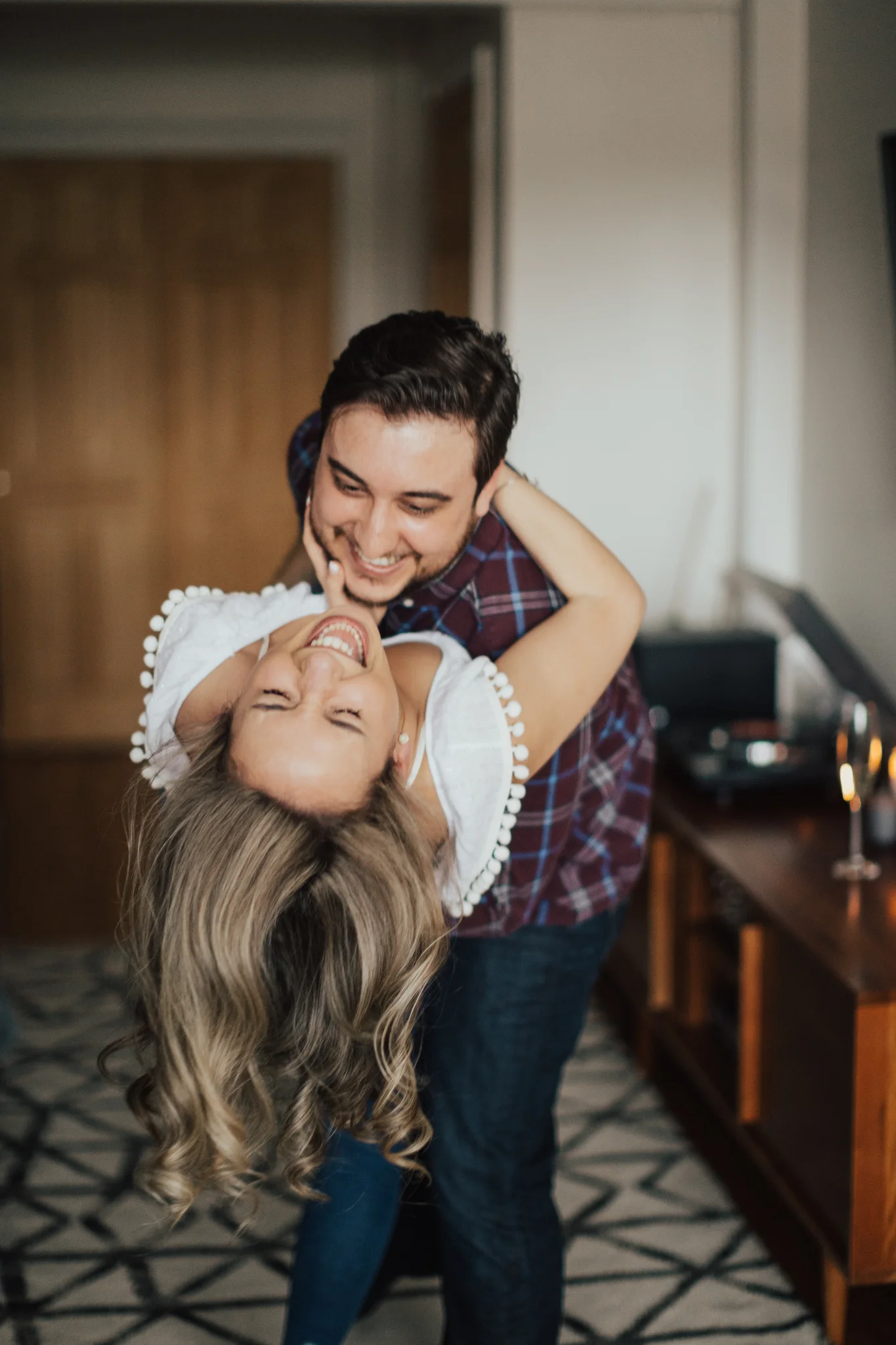 Lauren + Dan - at Home Engagement Session