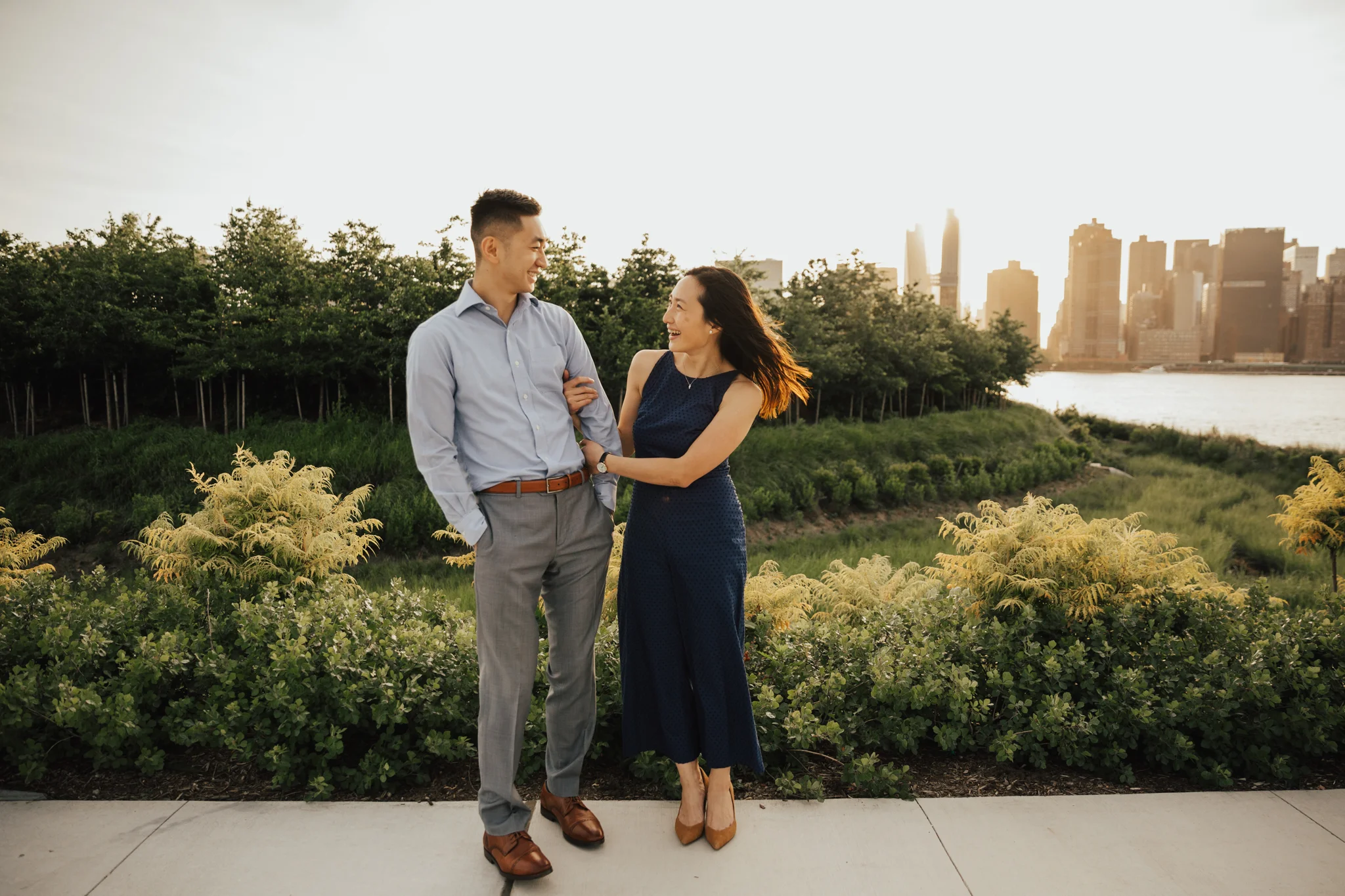 New York Romantic wedding photography 