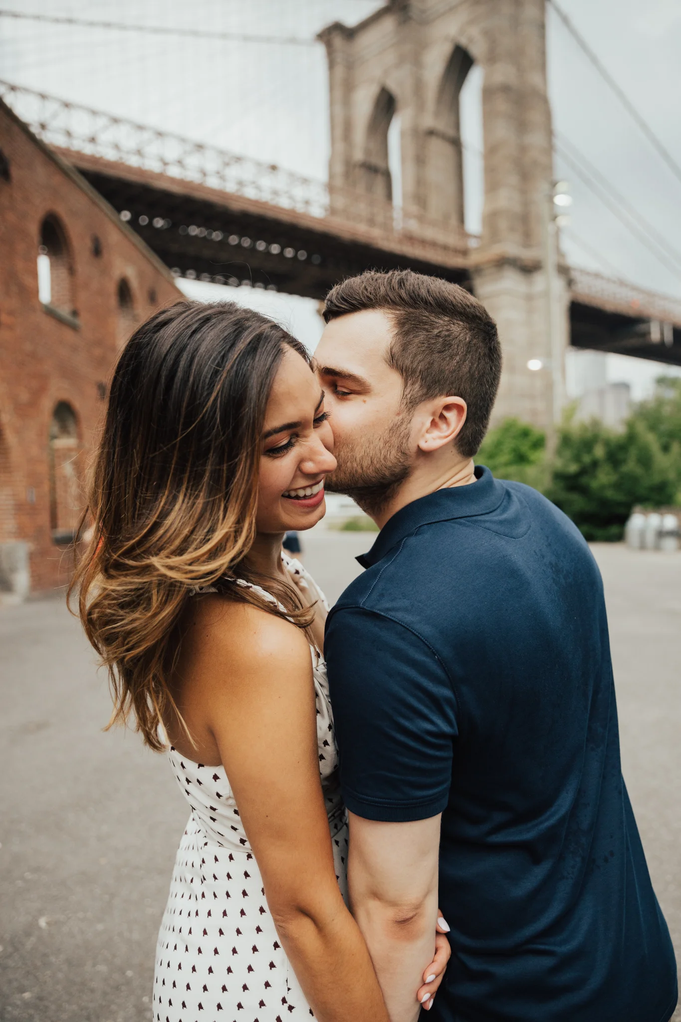 Angelica + Ryan - Dumbo Engagement Shoot