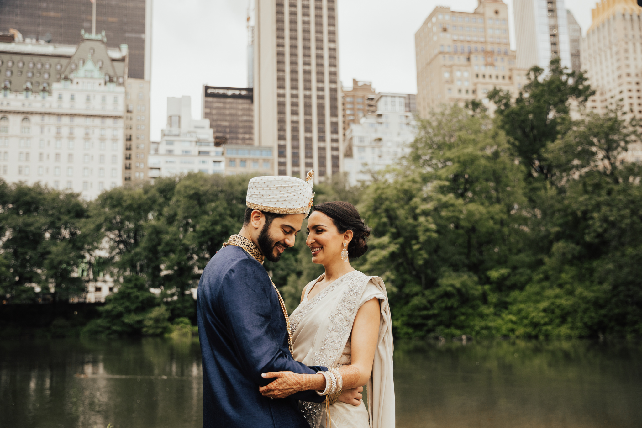 modern indian wedding in nyc