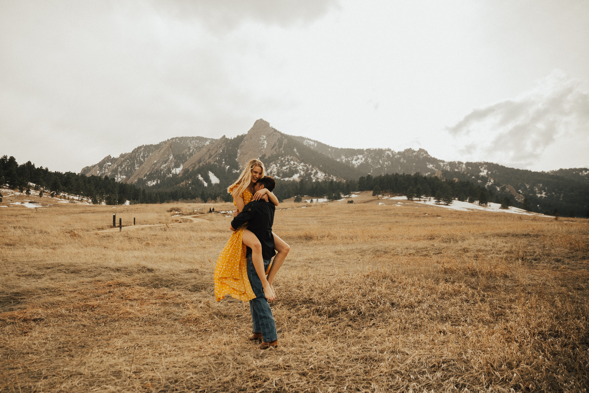 Cailtin + Connor - Colorado Rocky Mountain Engagement Photos