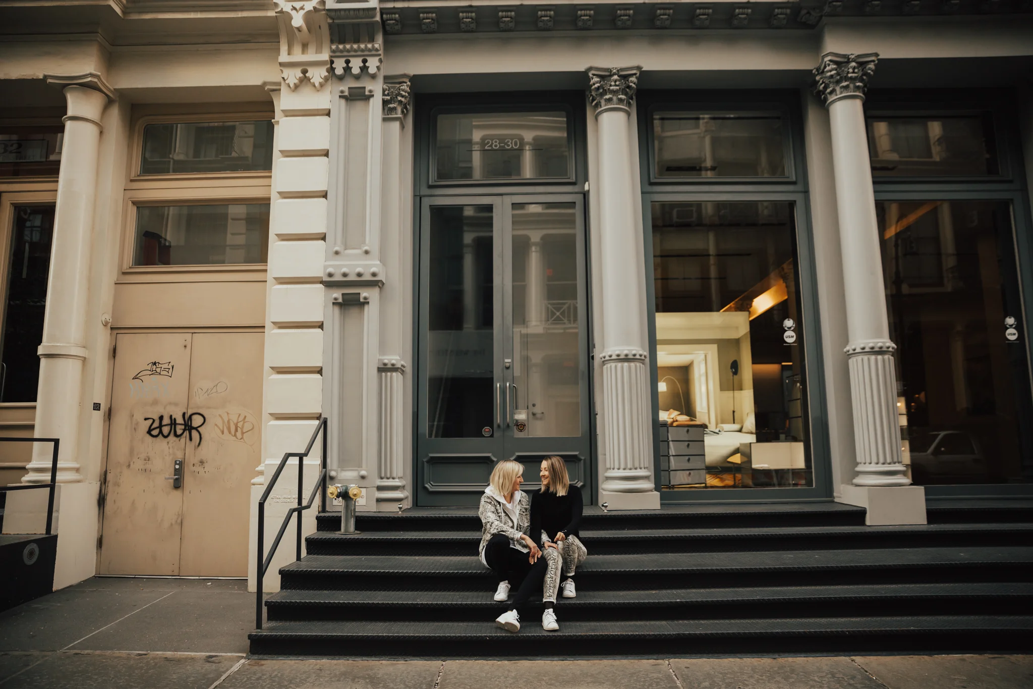 nyc engagement session