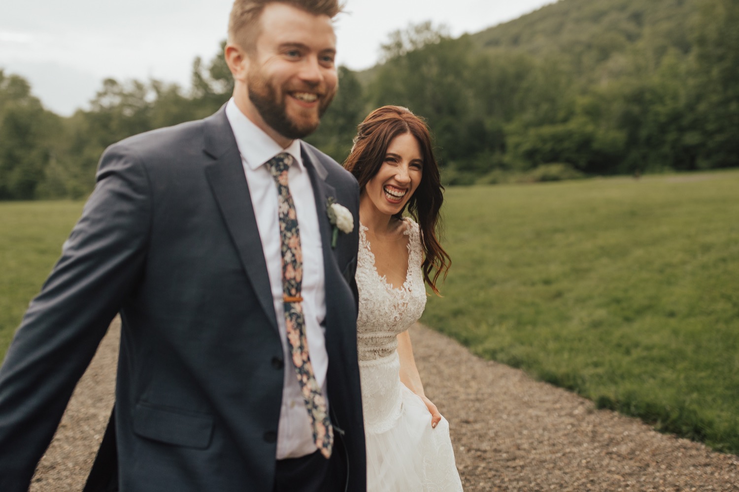Allison + Liam // Full Moon Resort Wedding // Upstate NY